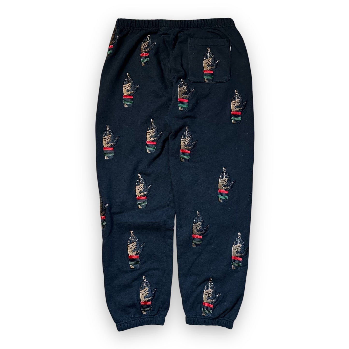 Sweatpant Supreme dead prez RBG Embroidered Black FW19