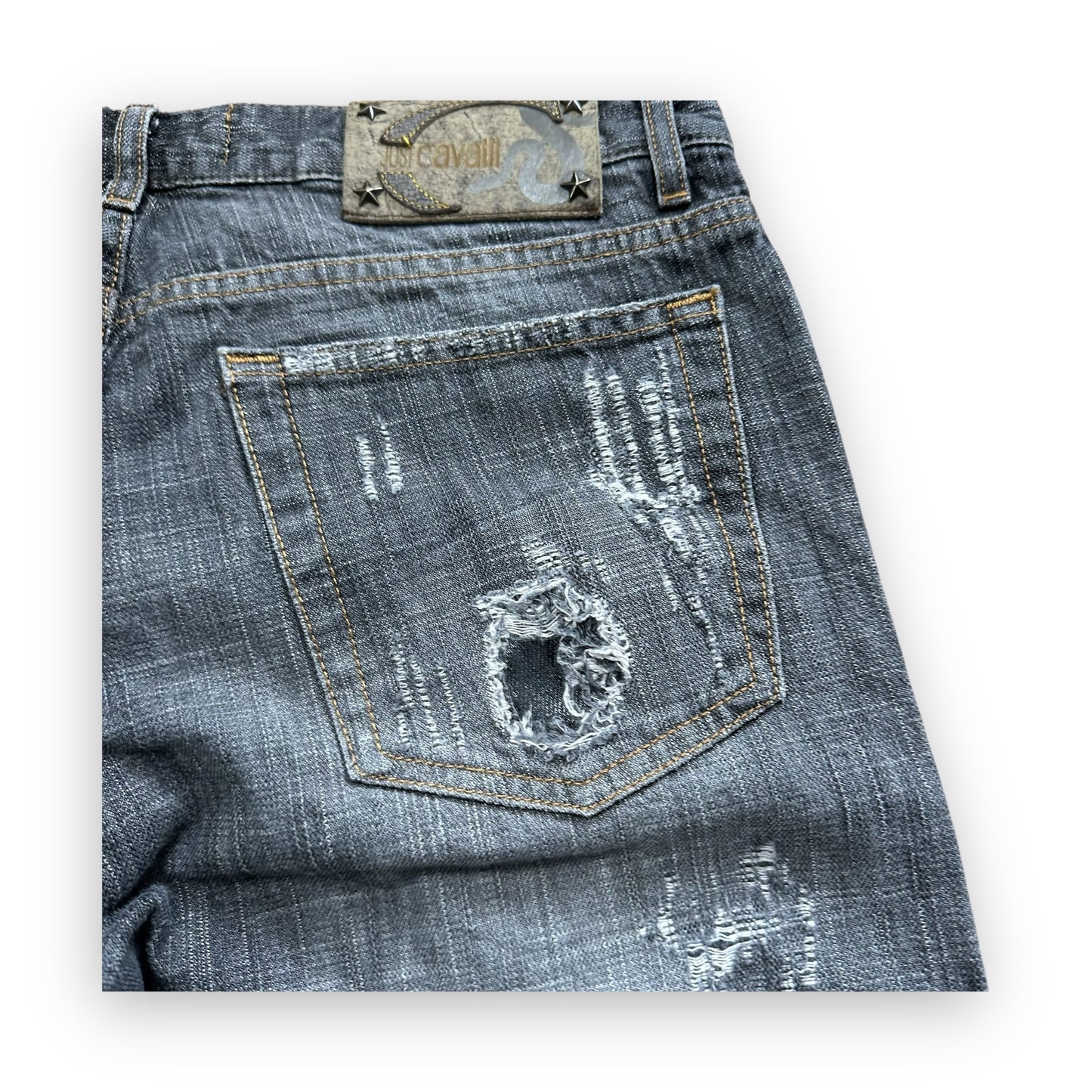 Jeans Roberto Cavalli Destroy Grey vintage (S)