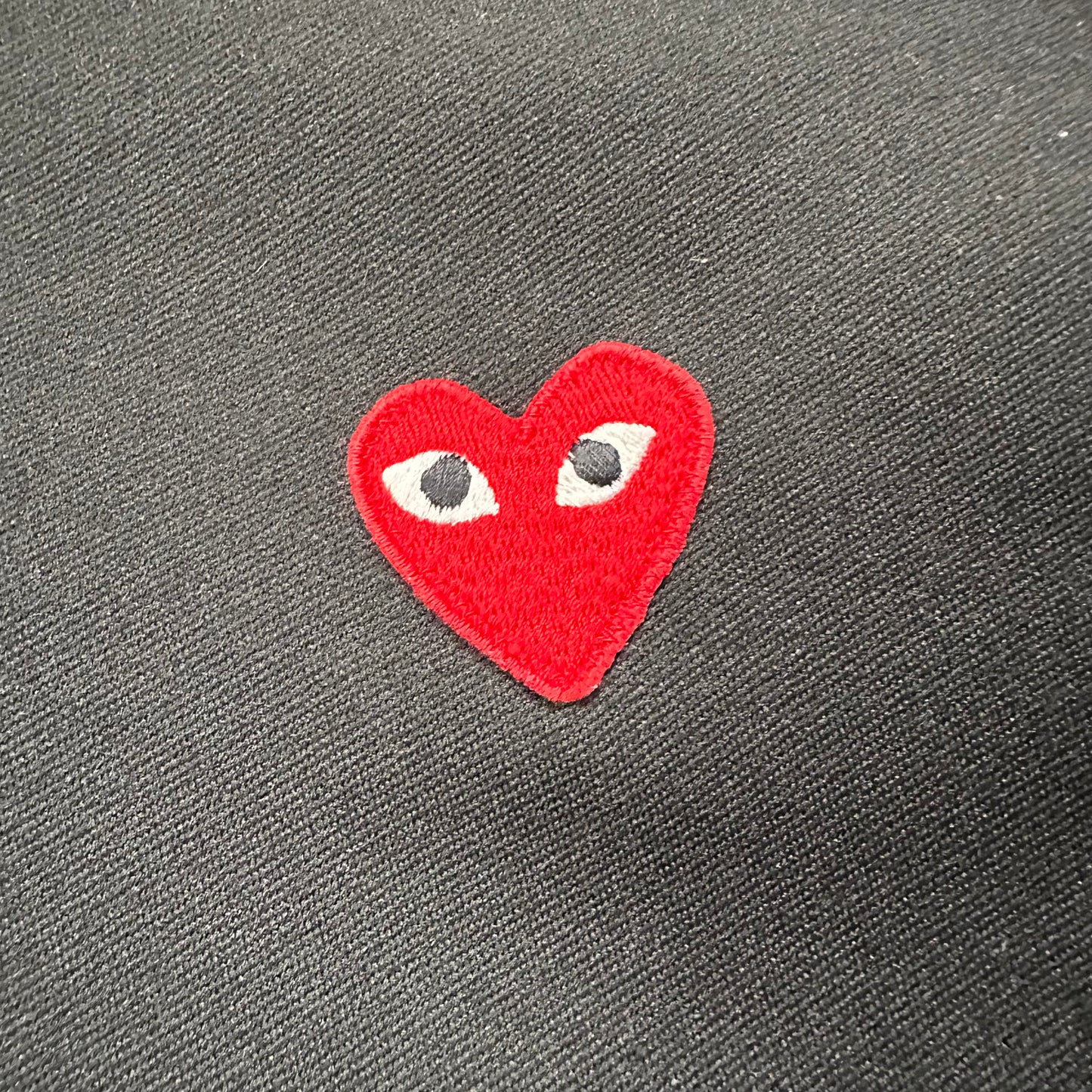 Sweatshirt Hoodie Zip CDG Play Black (S)