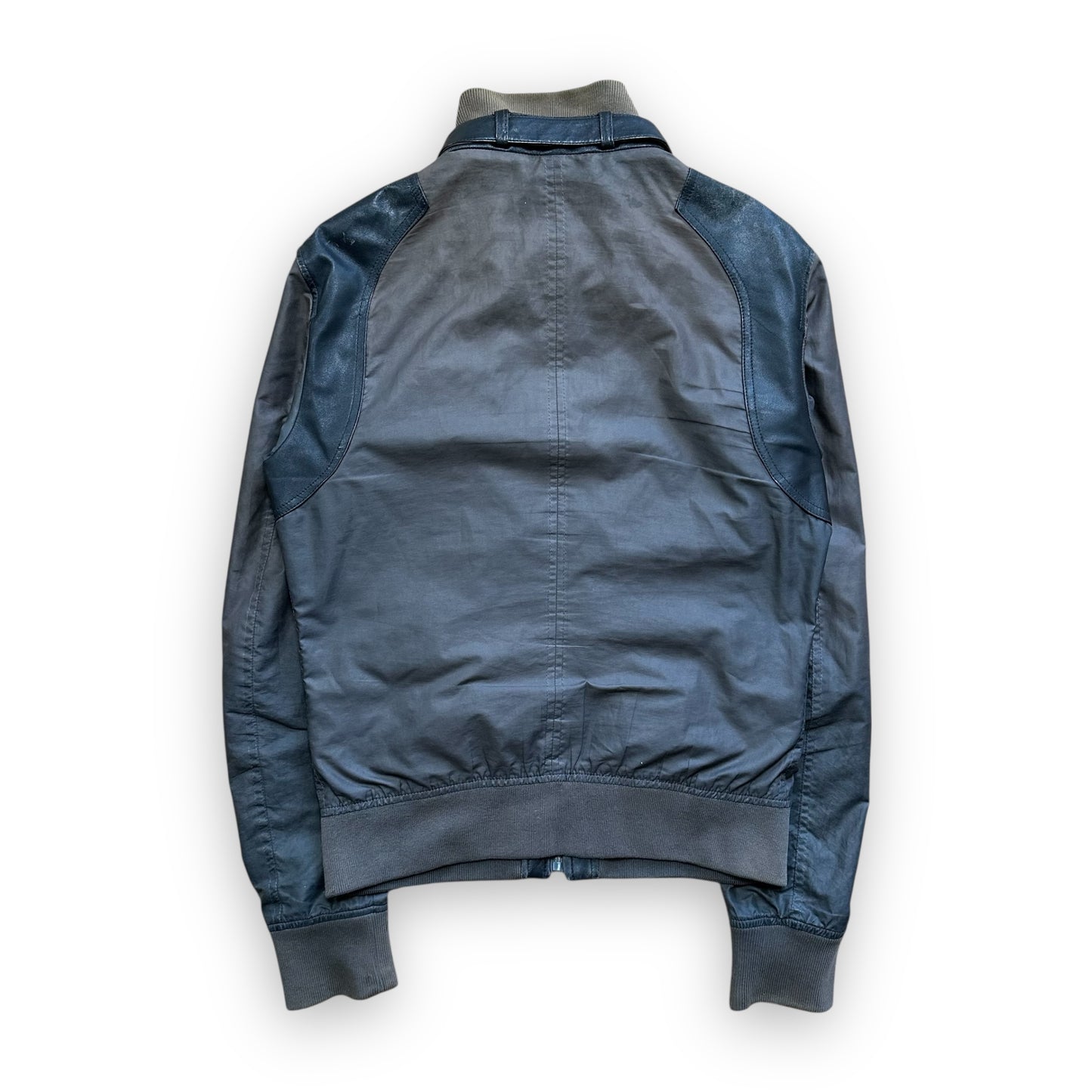 Jacket Dolce & Gabbana Hybrid Nylon Leather Brown vintage (M)