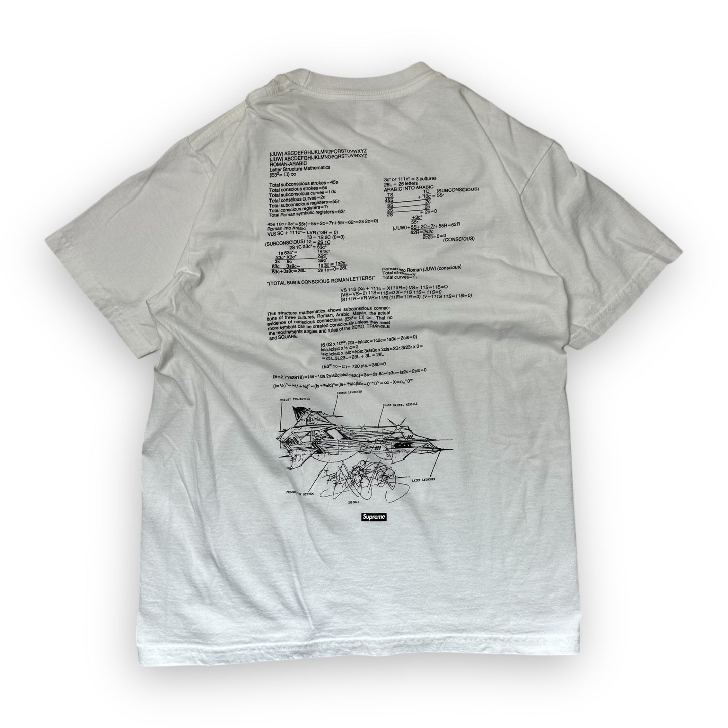 Tee Supreme Rammellzee White SS20 (M)