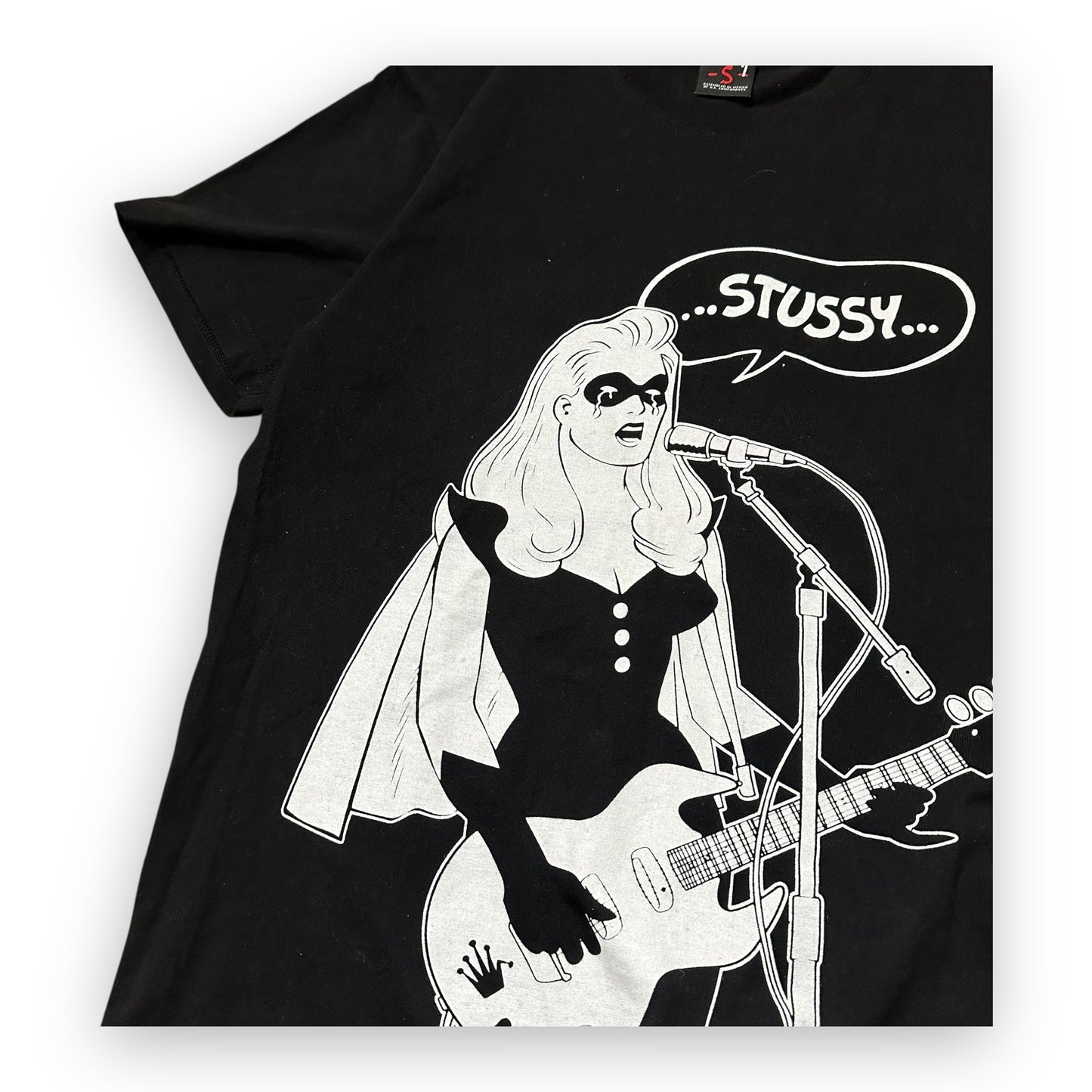 Tee Stussy Xaime Hernandez Black vintage (S)