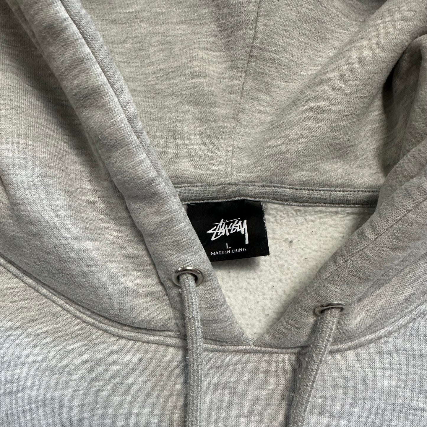 Sweatshirt Hoodie Stussy Warrior Man Grey (L)