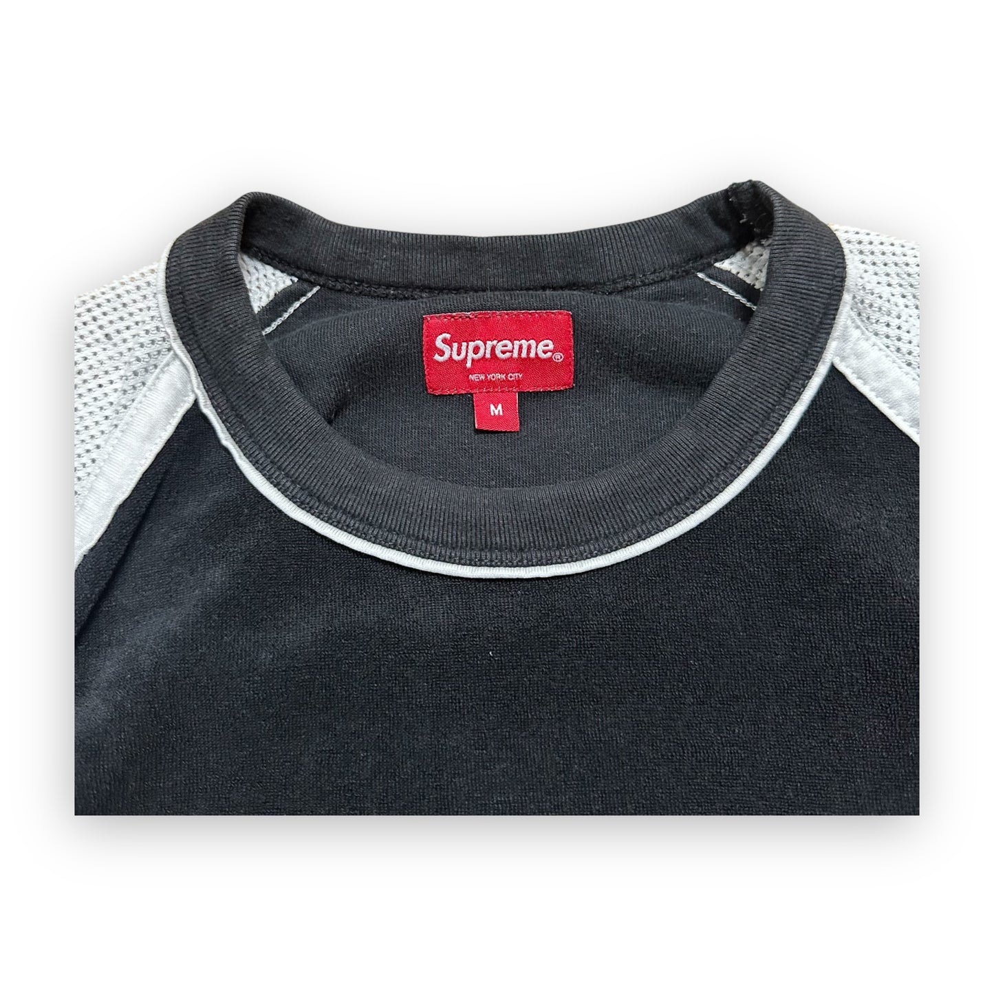 Tee Supreme Terry Raglan Black SS23 (M)