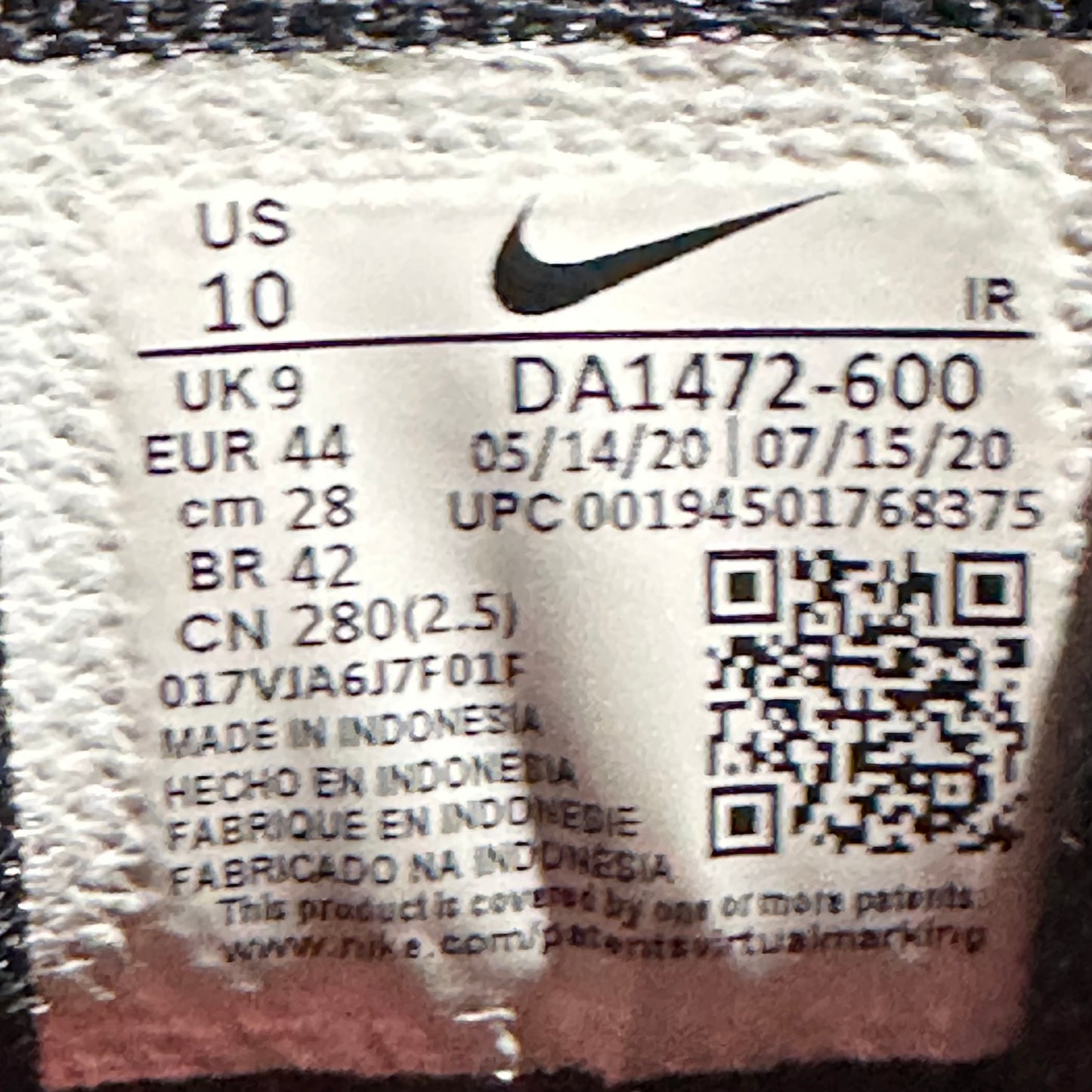 EU44 - US10 - UK9 • Air Max Plus TN Supreme Black