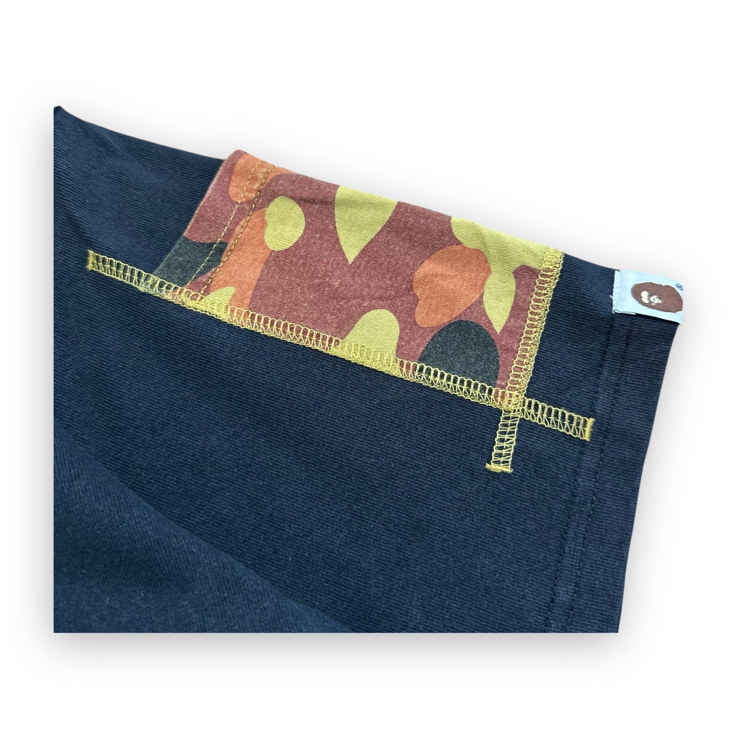 Tee BAPE Sleeve Camo Black (S)