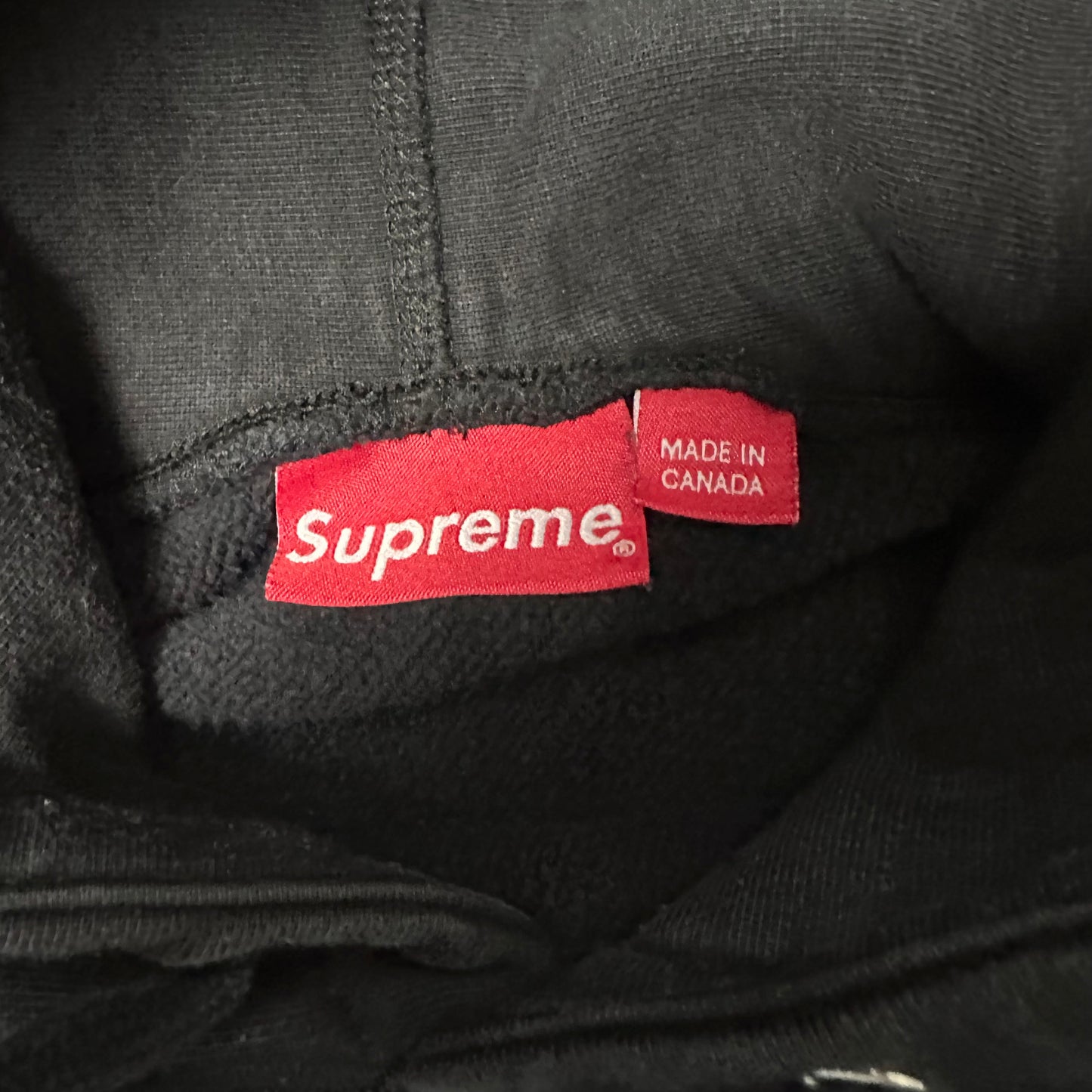 Sweatshirt Hoodie Supreme Box Logo Bandana Black FW19 (S)