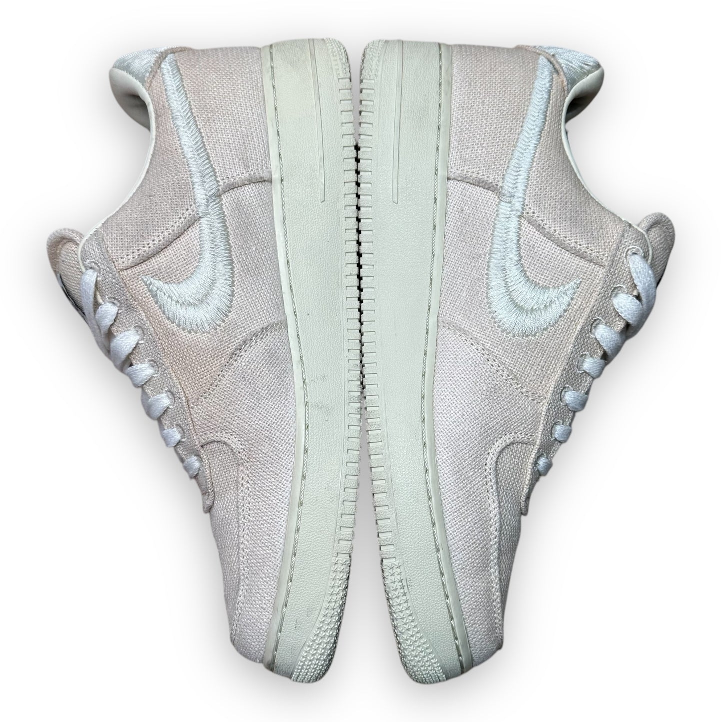 EU45 - US11 - UK10 • Air Force 1 Low Stussy Fossil