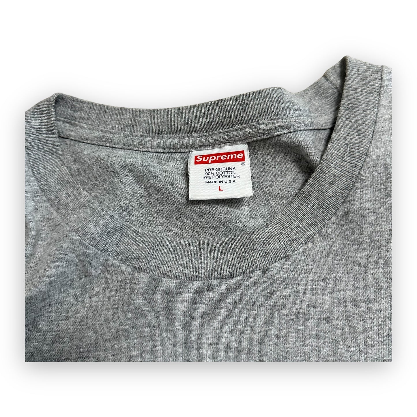 Tee Supreme Chrome Heather Grey FW20 (L)