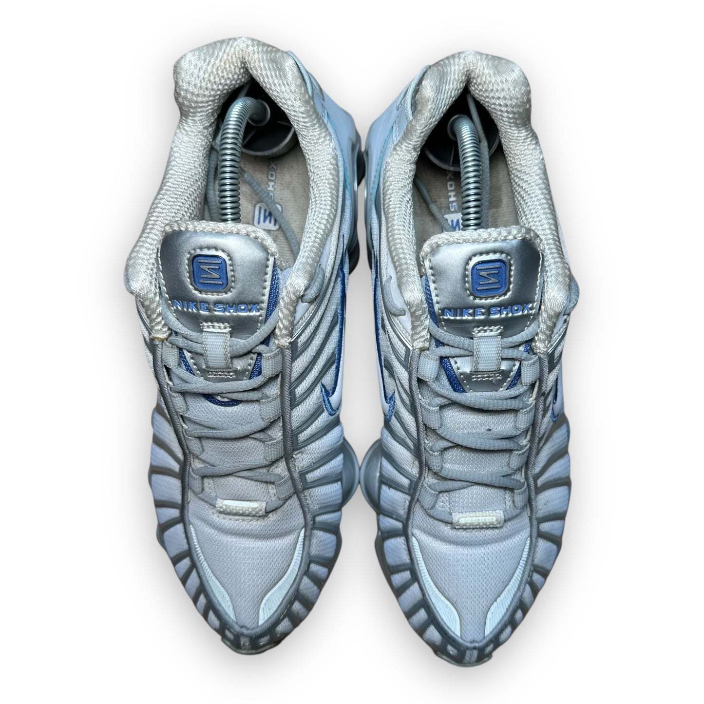 EU38.5 - US6 - UK5.5 • Shox TL Metallic Platinum Blue Tint