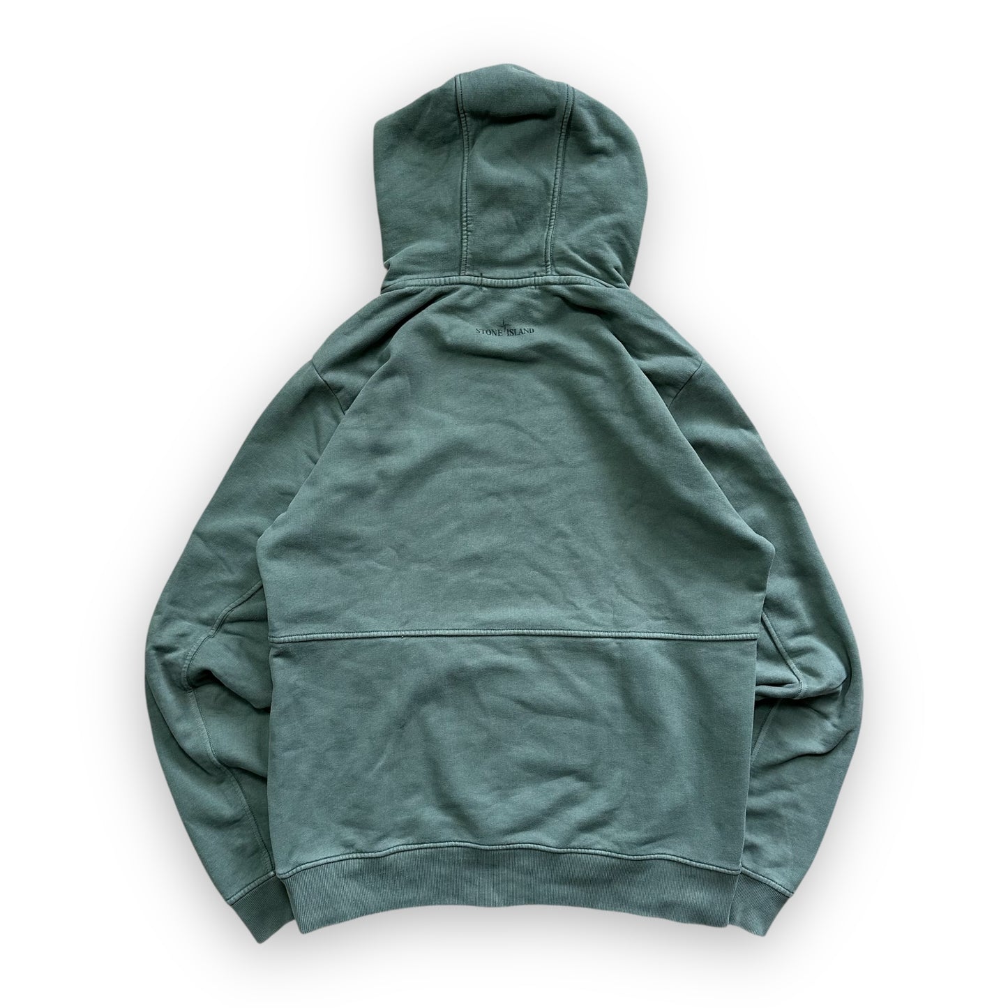 Sweatshirt Hoodie Stone Island Kaki (L)
