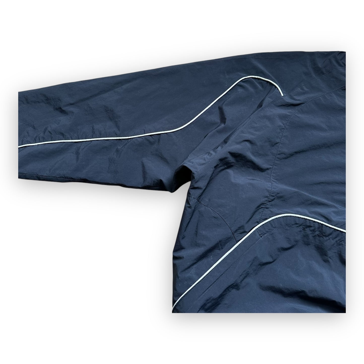 Jacket Supreme Half Zip Paneled Black (L)