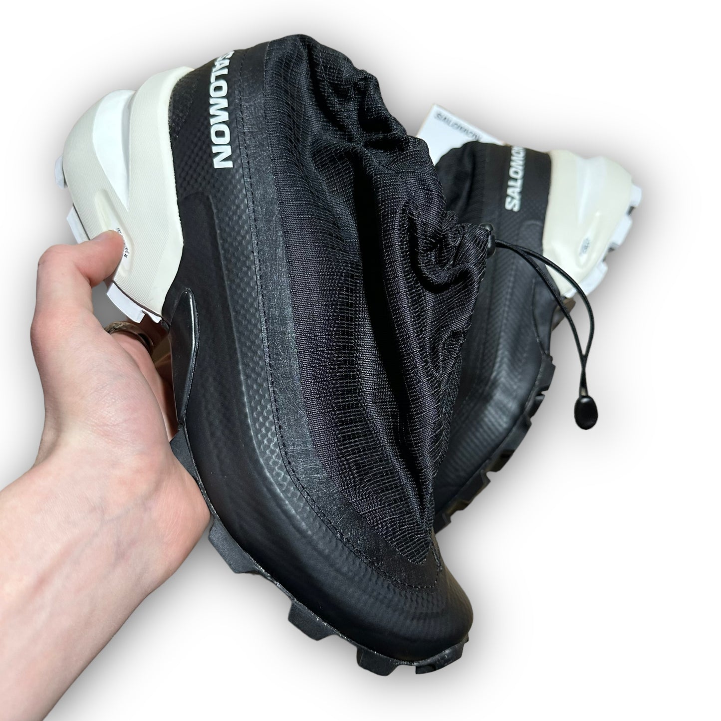 EU41 - US8 - UK7 • Salomon Cross Low Drawstring MM6 Maison Margiela Black