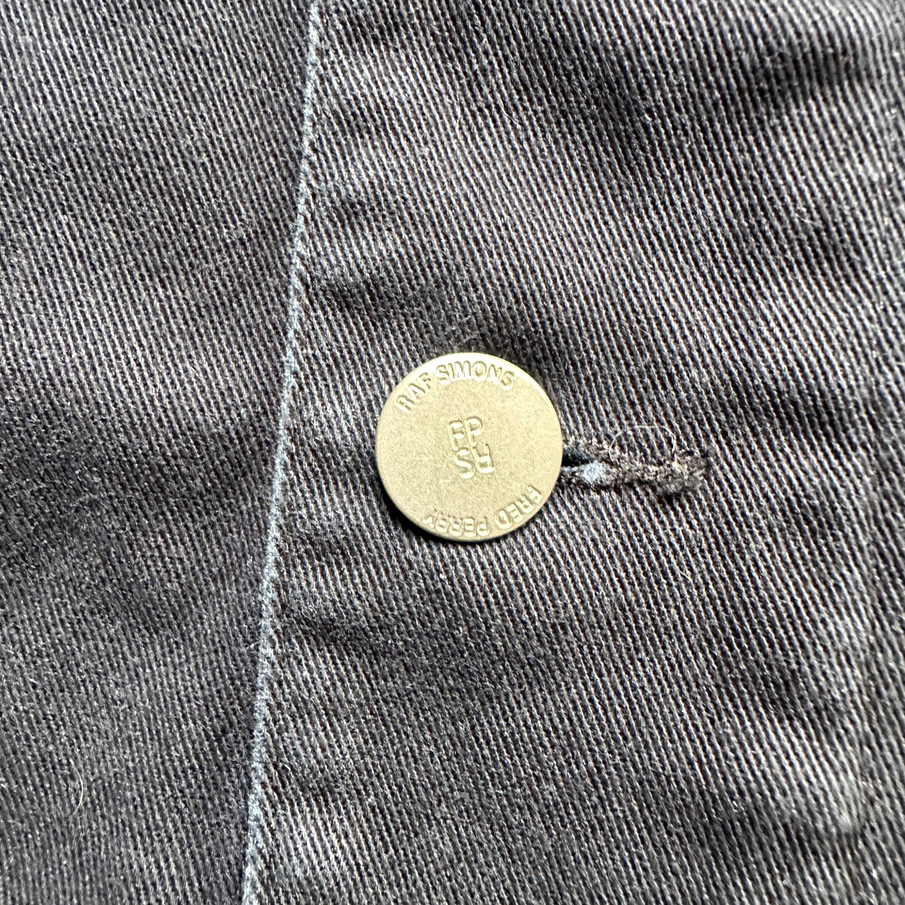 Jacket Raf Simons Fred Perry Printed Black