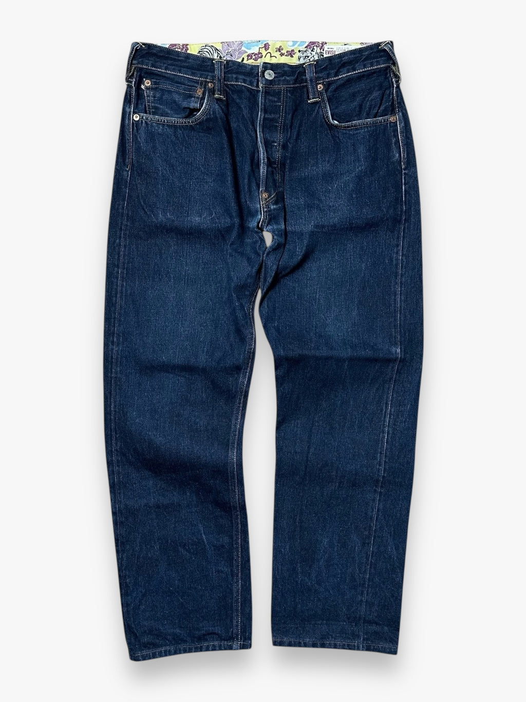 Jeans Evisu Daicock Lot 2000 Orange