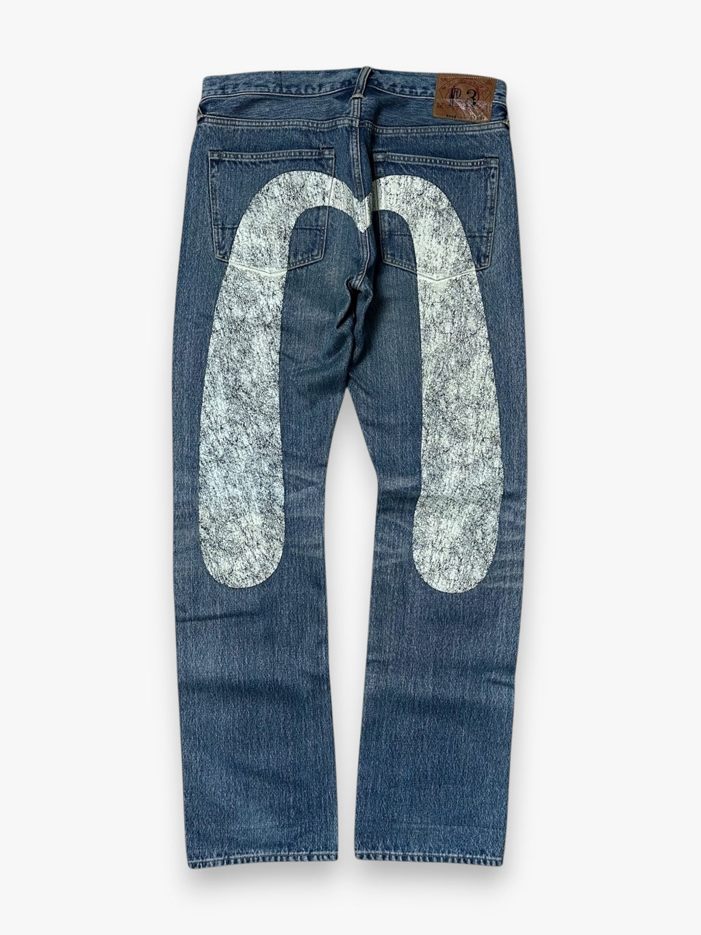 Jeans Evisu Daicock Lot 2008 White