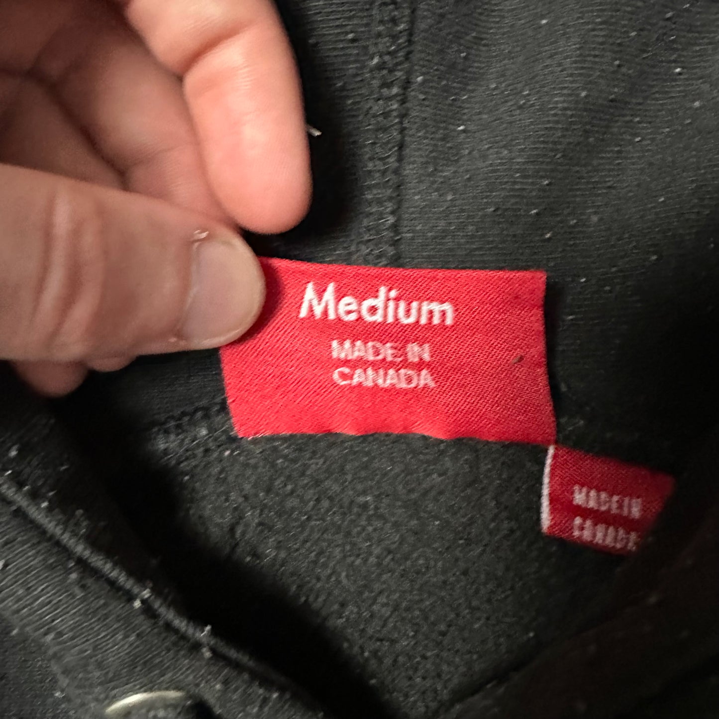 Sweatshirt Hoodie Supreme Box Logo Black FW17 (M)