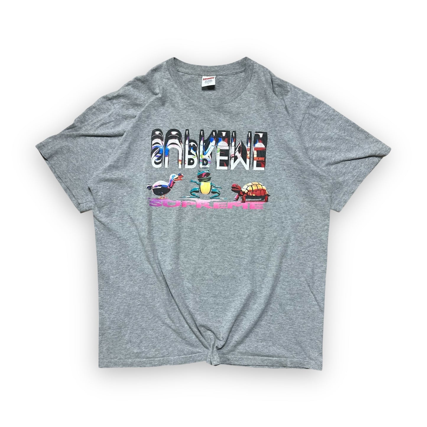 Tee Supreme Friends Heather Grey FW17 (L)