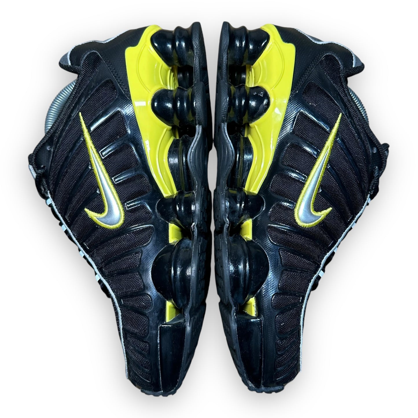 EU42.5 - US9 - UK8 • Shox TL Black Dynamic Yellow