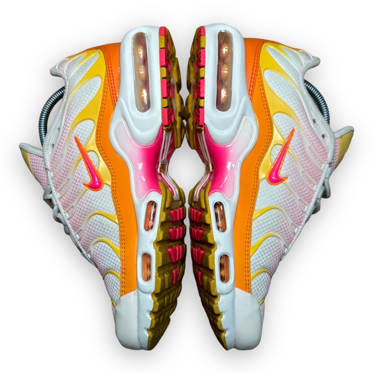 EU38 - US5.5 - UK5 • Air Max Plus White Orange Pink