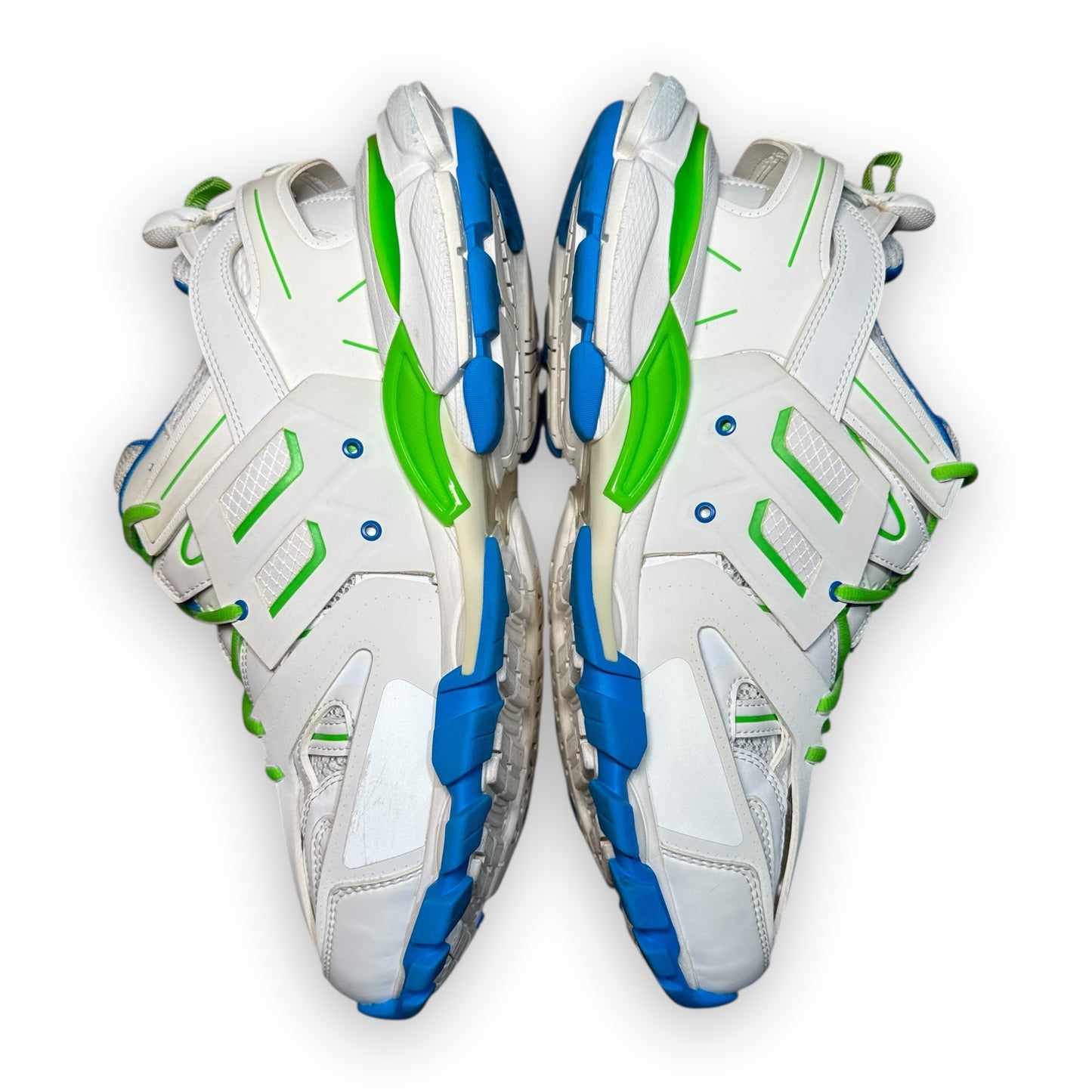 EU44 - US10 - UK9 • Balenciaga Track White Blue Green