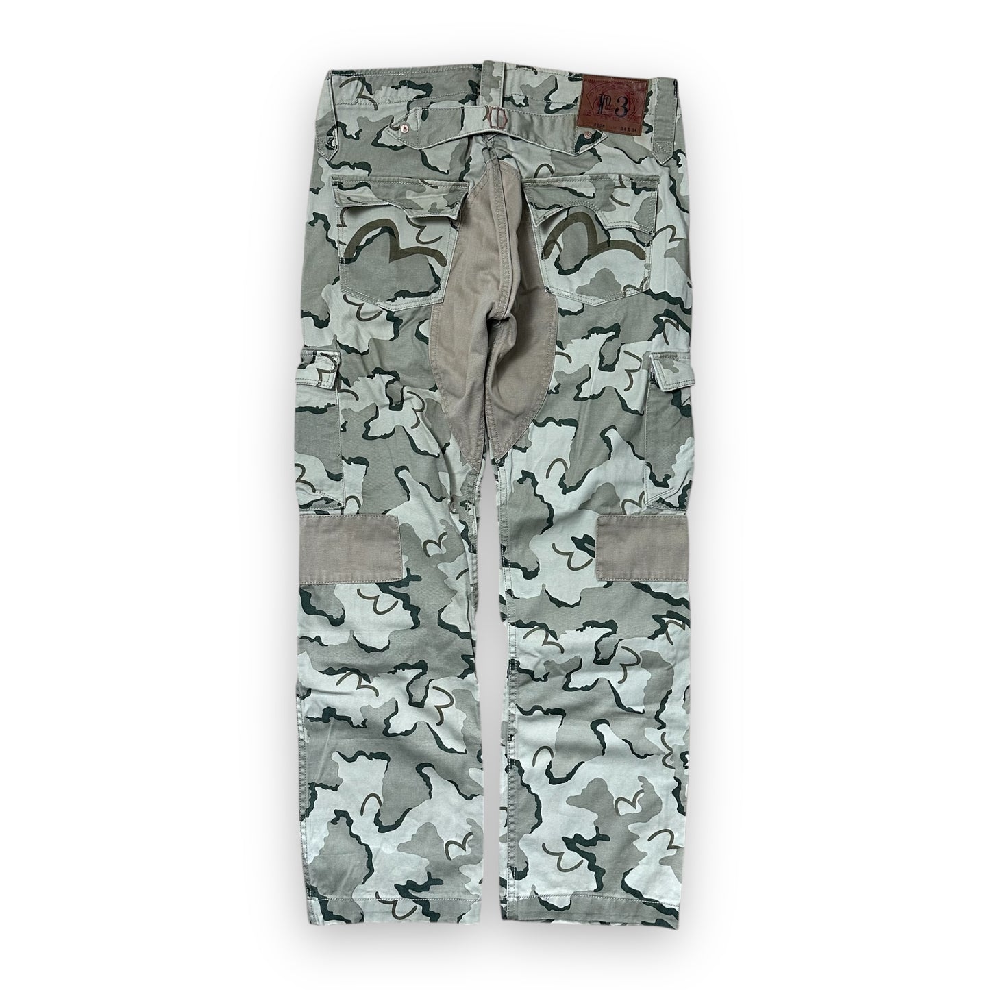 Pant Evisu Cargo Military Evisu Camo Seagull Lot 2008 (L)