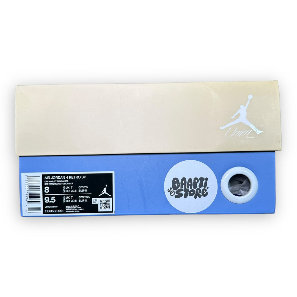 Jordan 4 Retro Union Off Noir