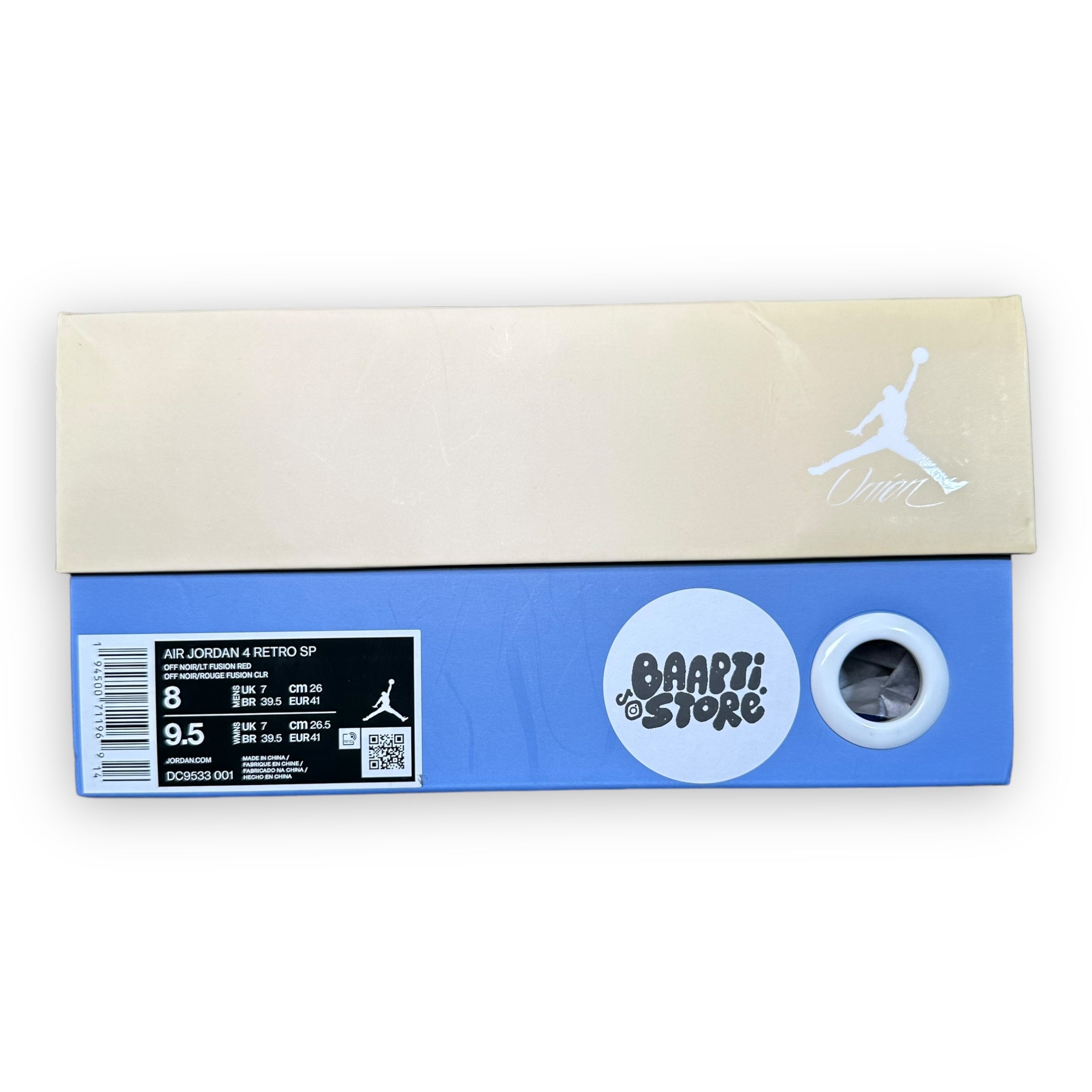 Jordan 4 Retro Union Off Noir