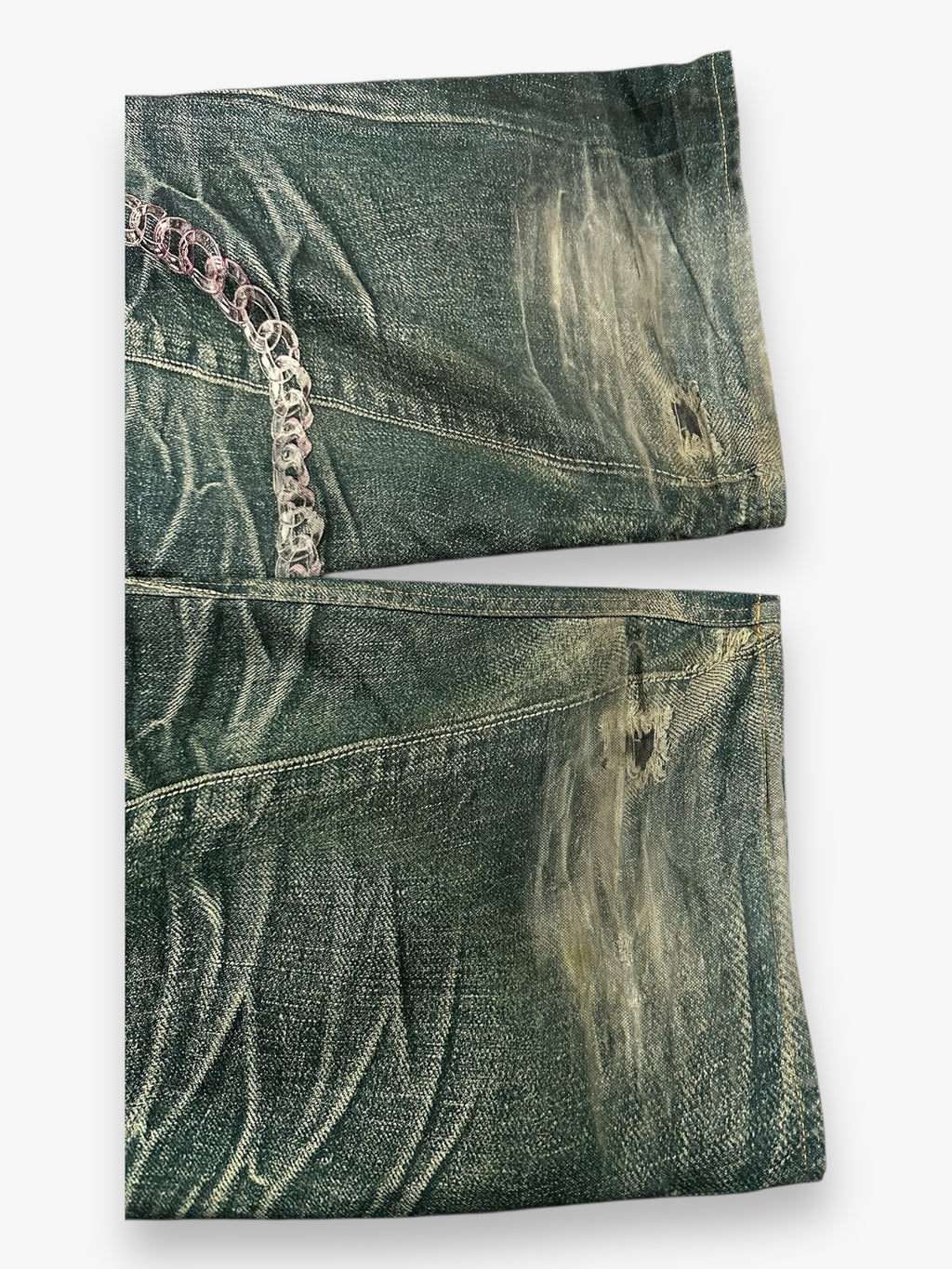 Acne Studios Baggy Jeans Candy Chains Print