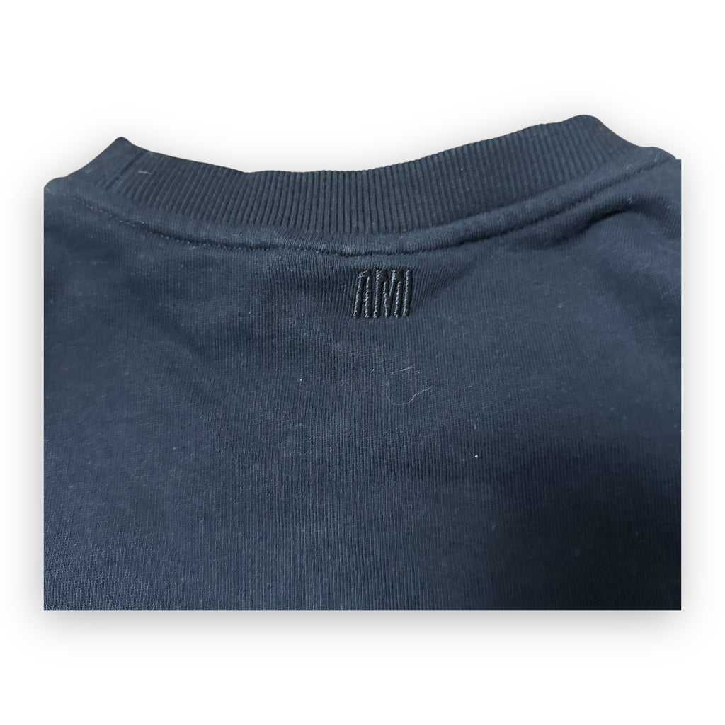 Sweatshirt Crewneck Ami Paris Black