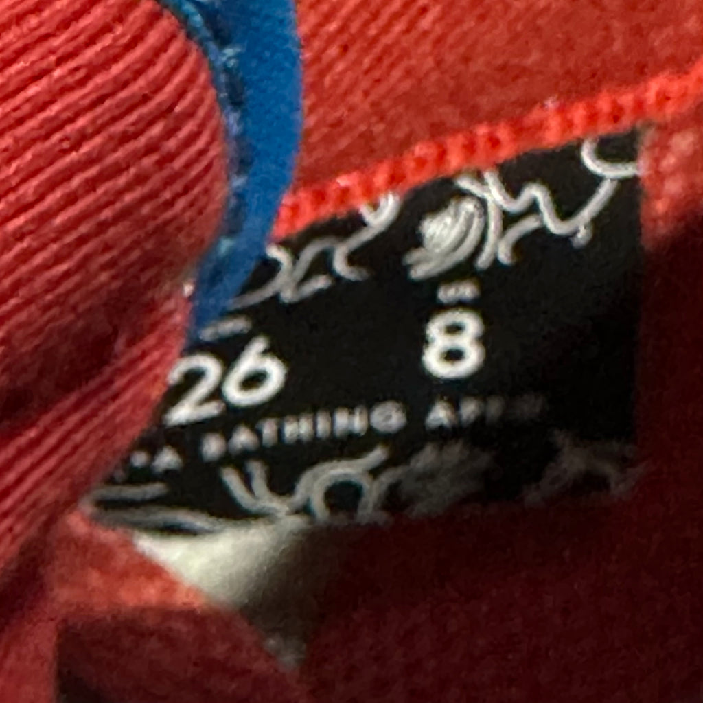 Bape Sta Low Blue Red