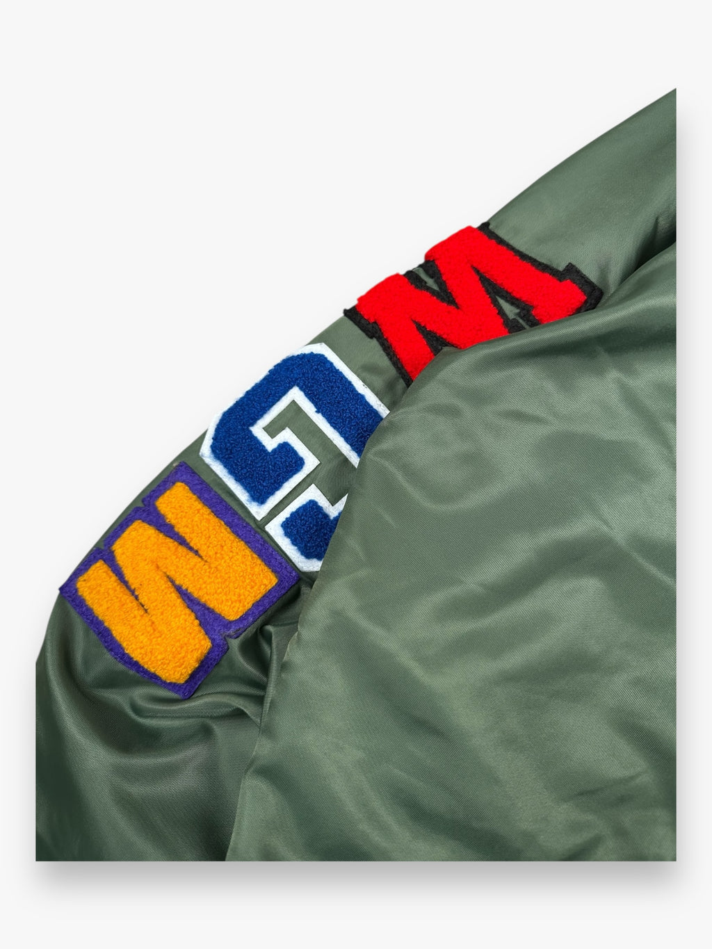 BAPE AM-1 Bomber Jacket Shark Olive