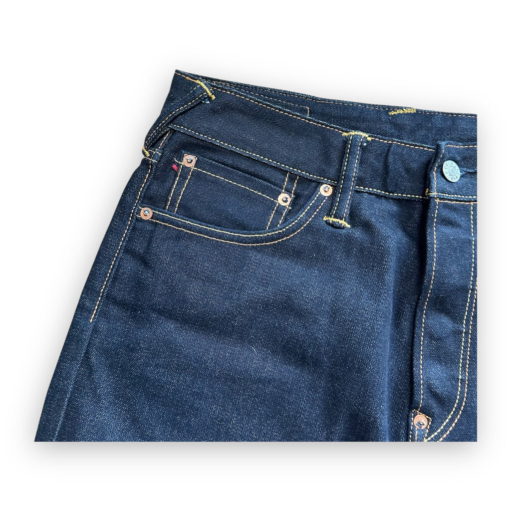 Jeans Evisu Daicock Embroidery Lot 2000 Gold/Red