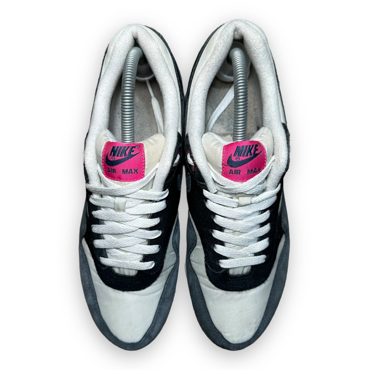 EU43 - US9.5 - UK8.5 • Air Max 1 Black Grey Pink (2013)