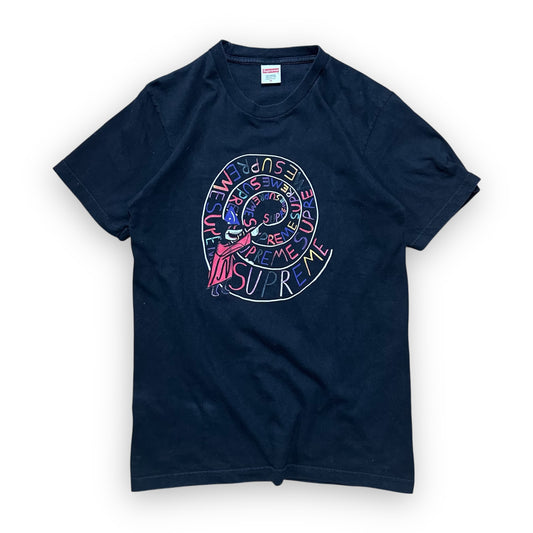 Tee Supreme Joe Robert Swirl Black SS17 (M)