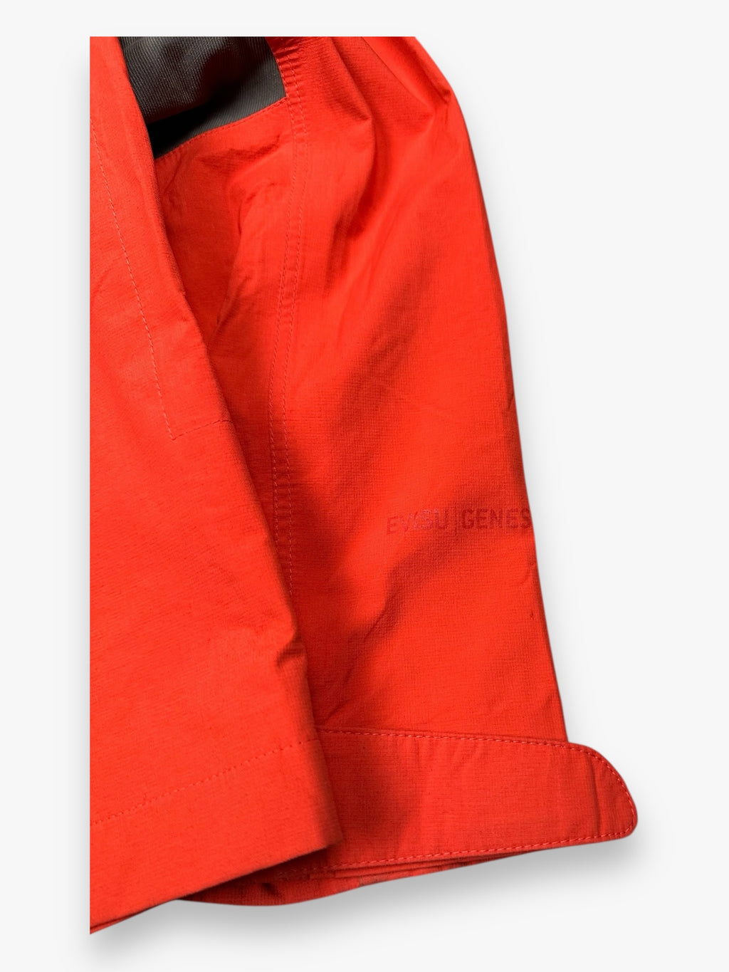 Evisu Genes Asymetric Jacket Orange