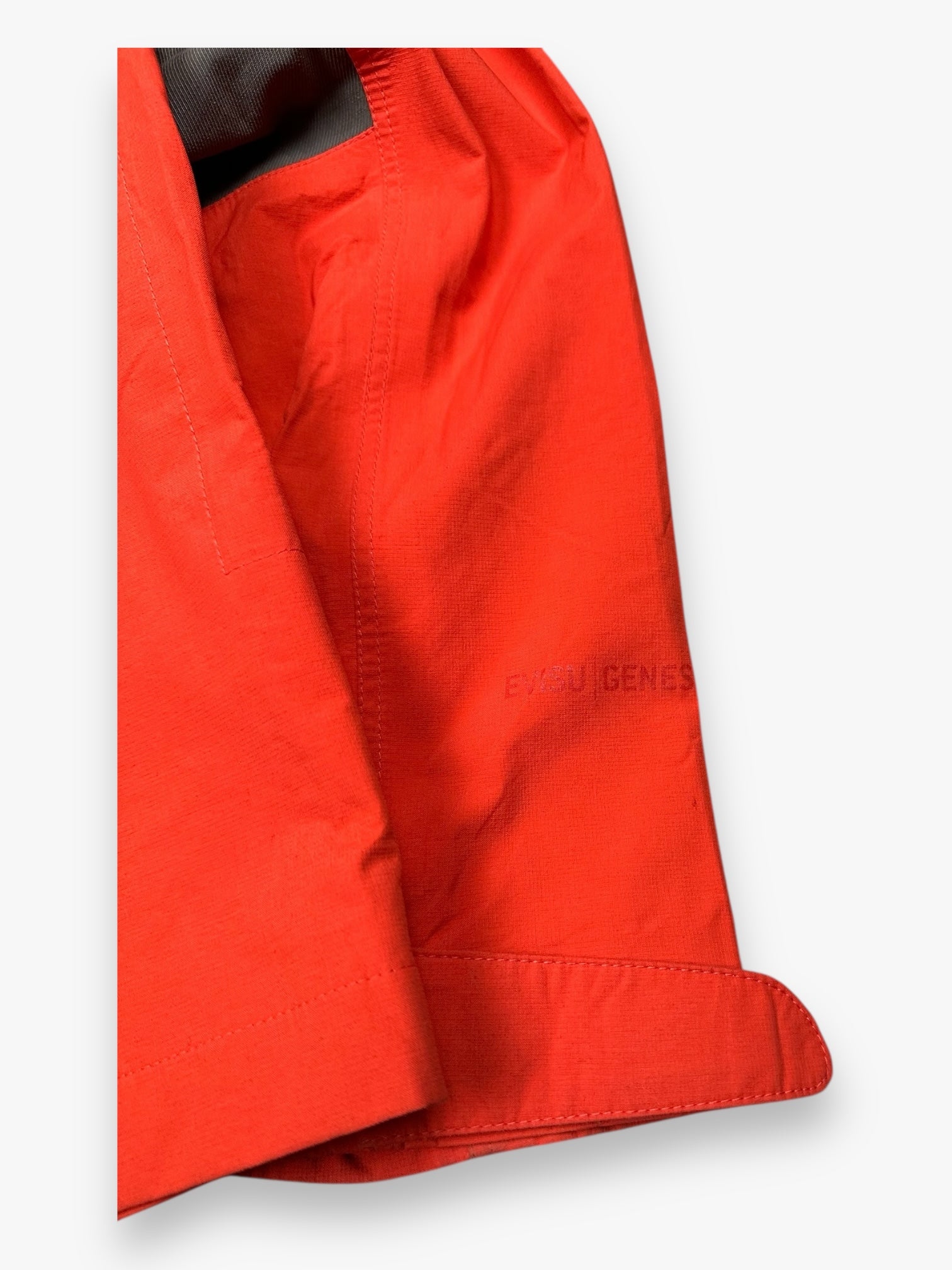 Evisu Genes Asymetric Jacket Orange