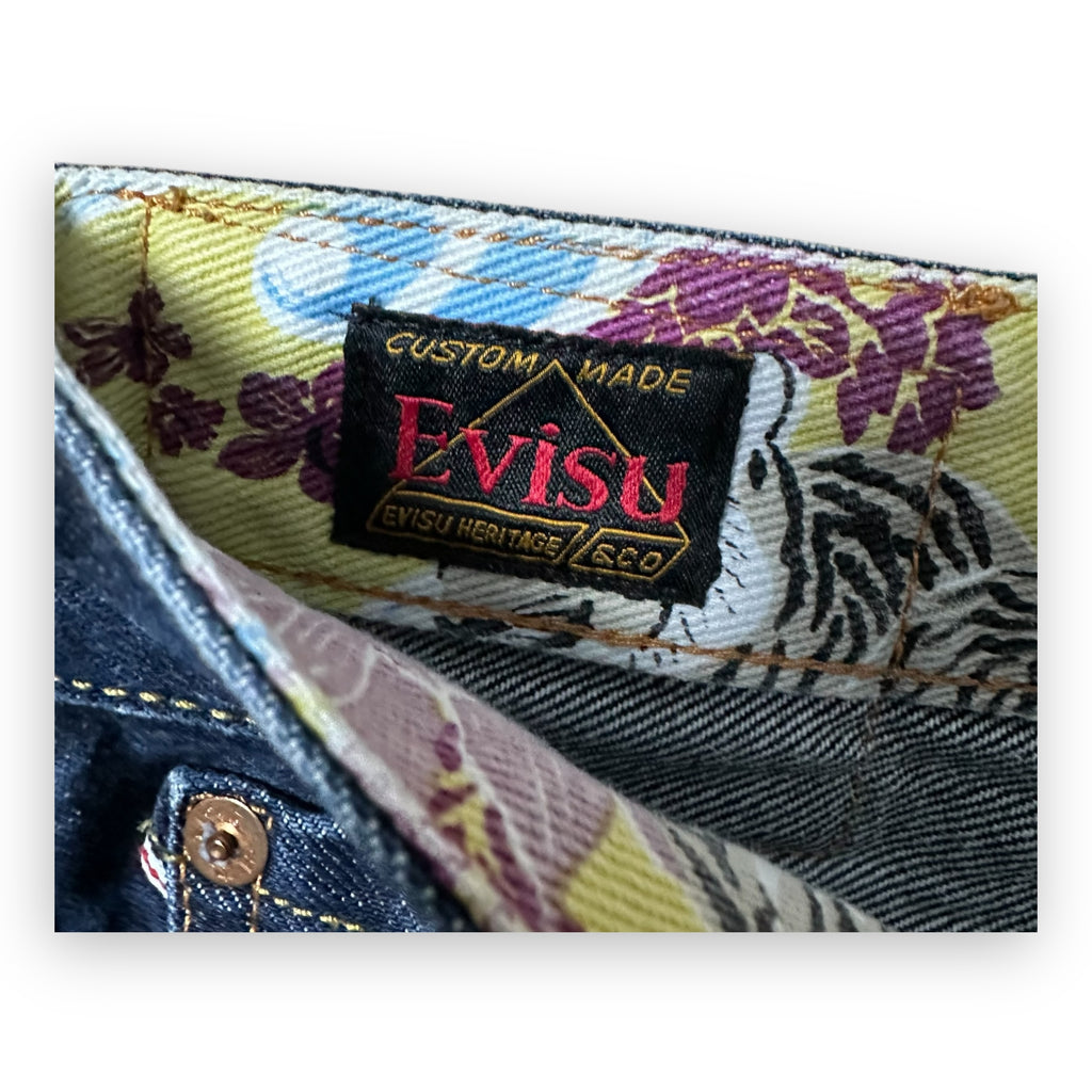 Jeans Evisu Daicock Lot 2000 Orange