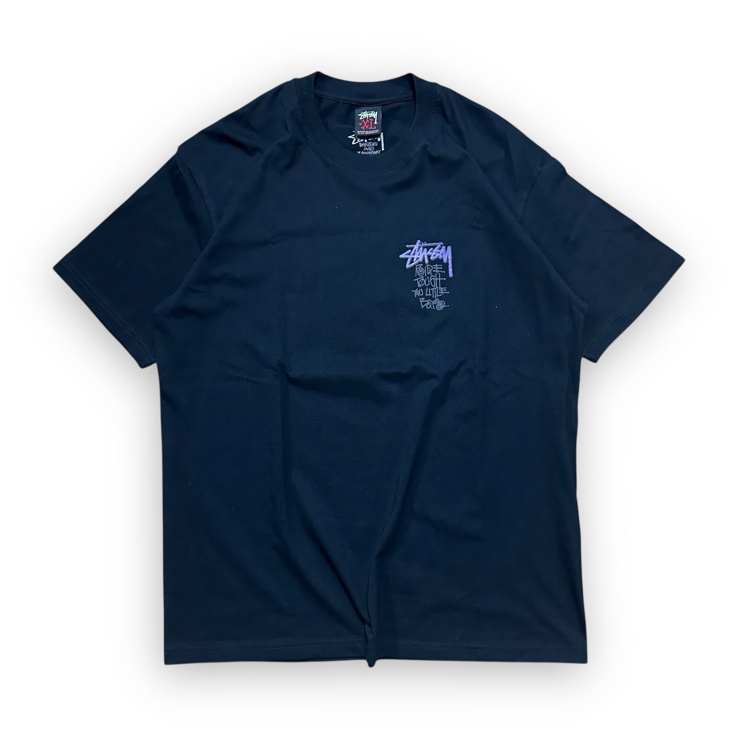 Tee Stussy Cyclist Vintage Black vintage (XL)