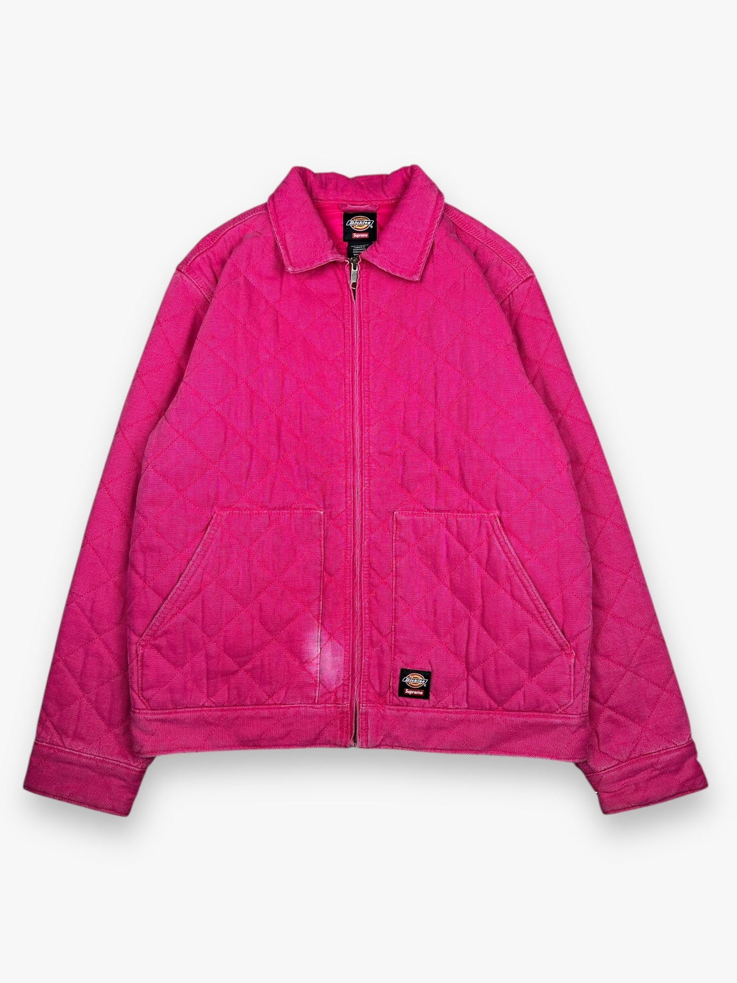 Supreme Dickies Quilted Work Jacket Pink FW21