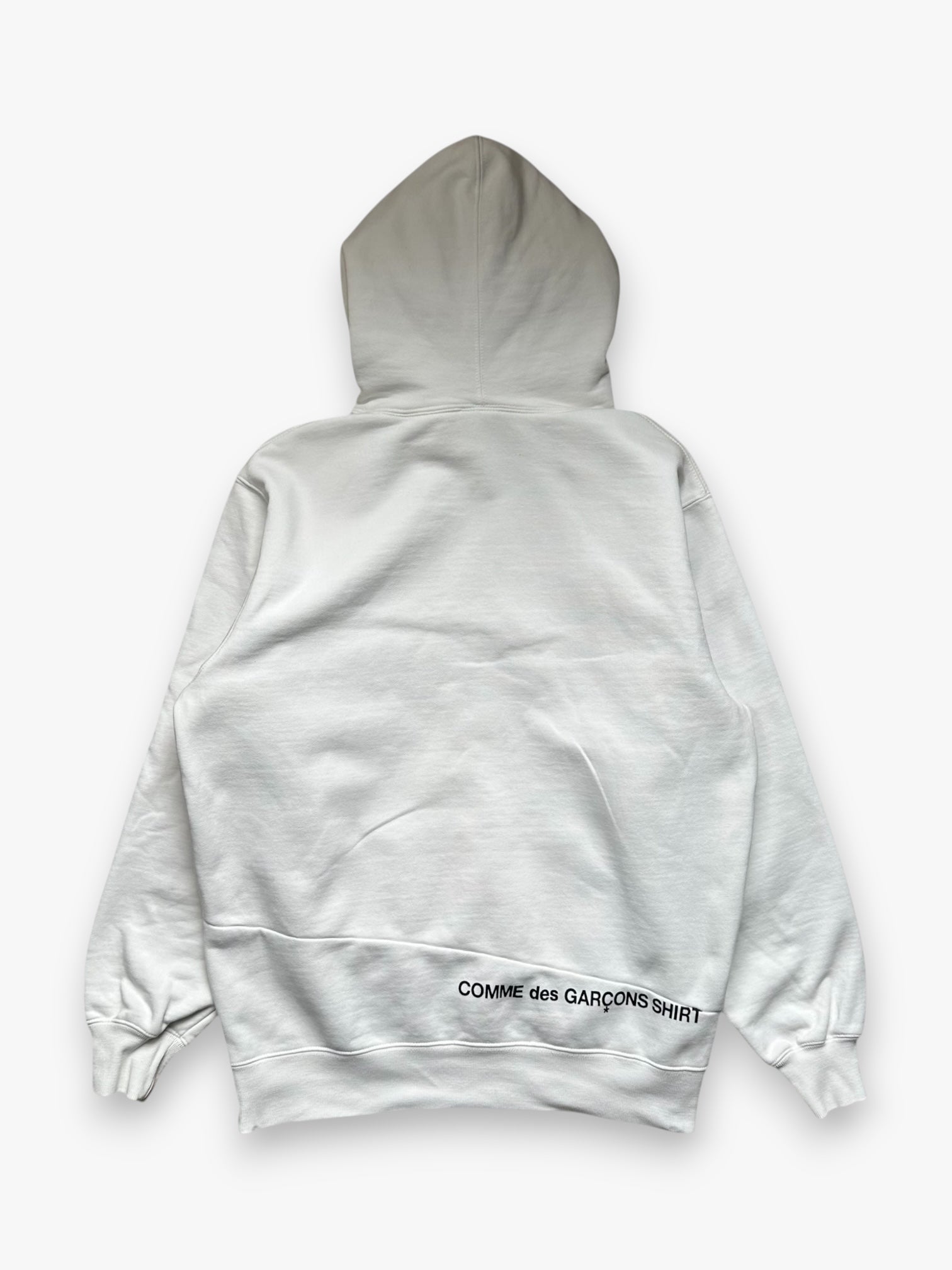 Sweatshirt Hoodie Supreme Comme des Garcons SHIRT Split Box Logo White FW18