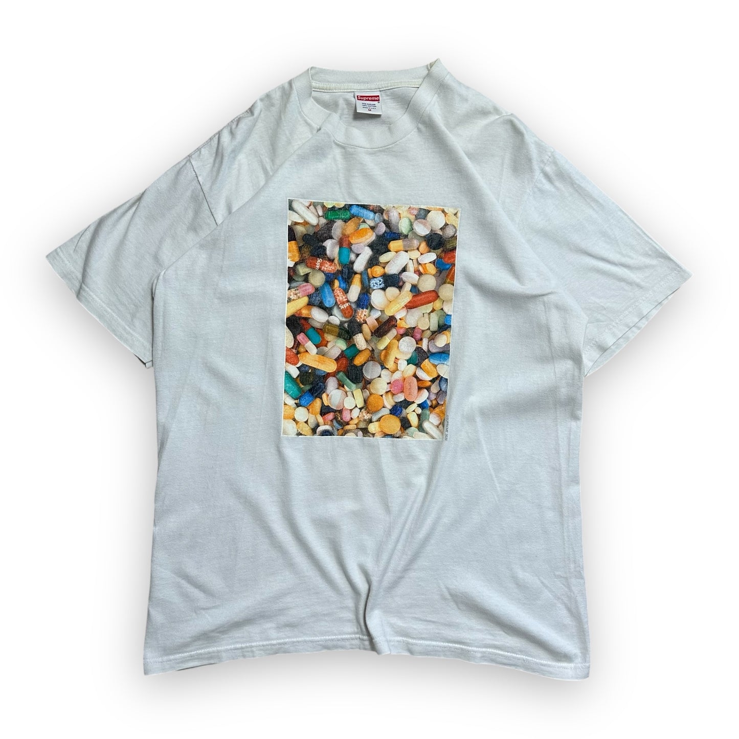 Tee Supreme Pills White FW20 (M)