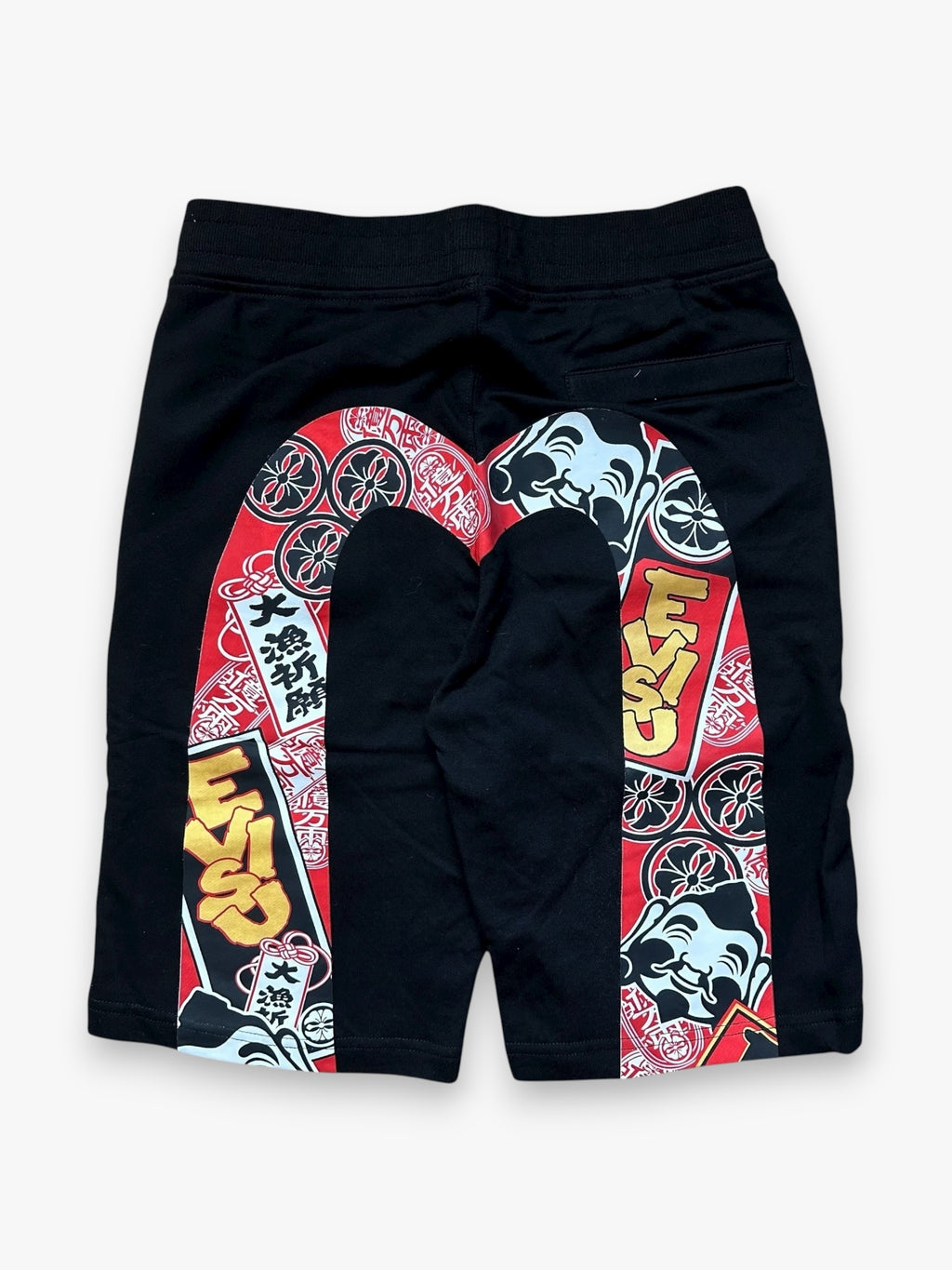 Short Evisu Daicock Red/Gold