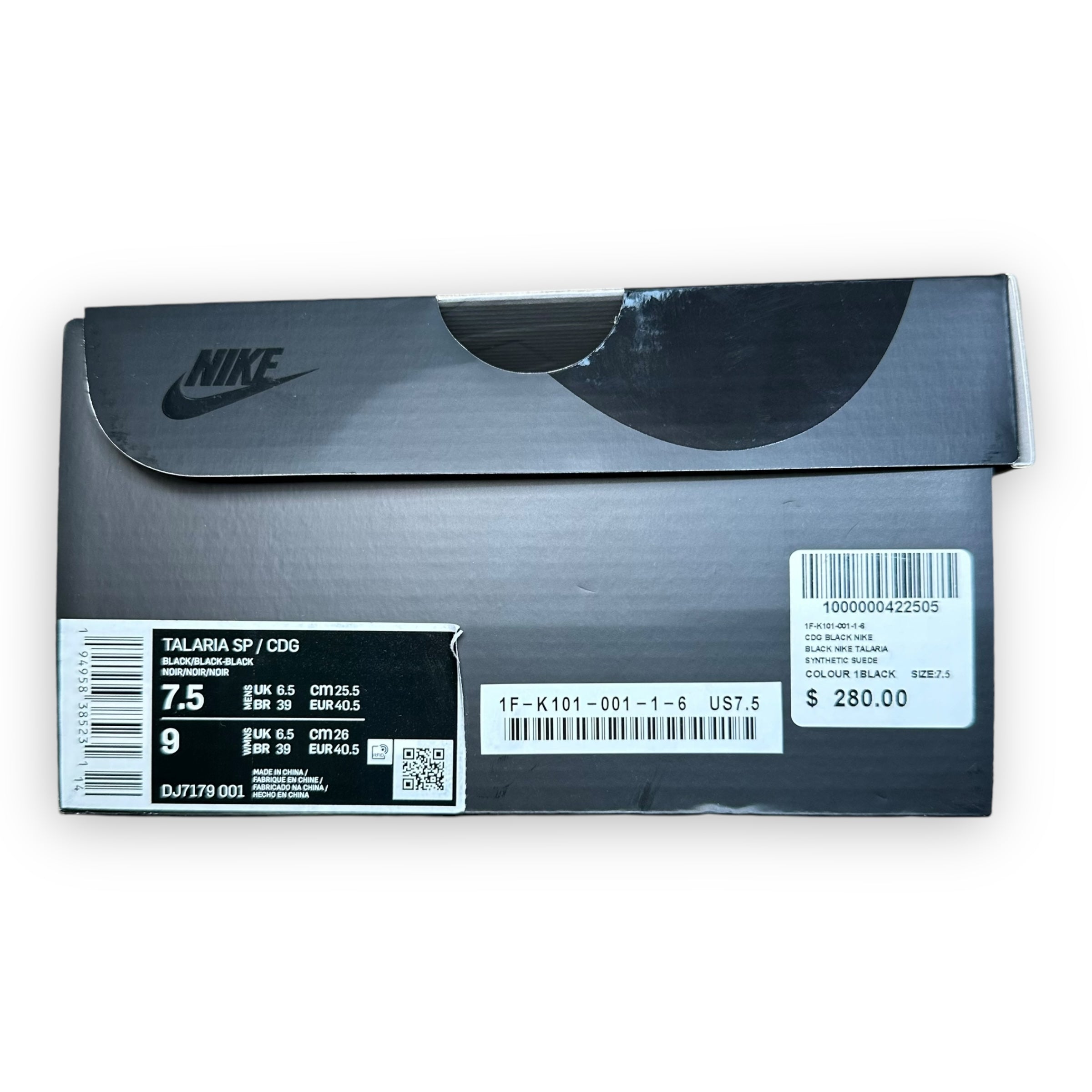 Air Zoom Talaria Comme des Garcons Black