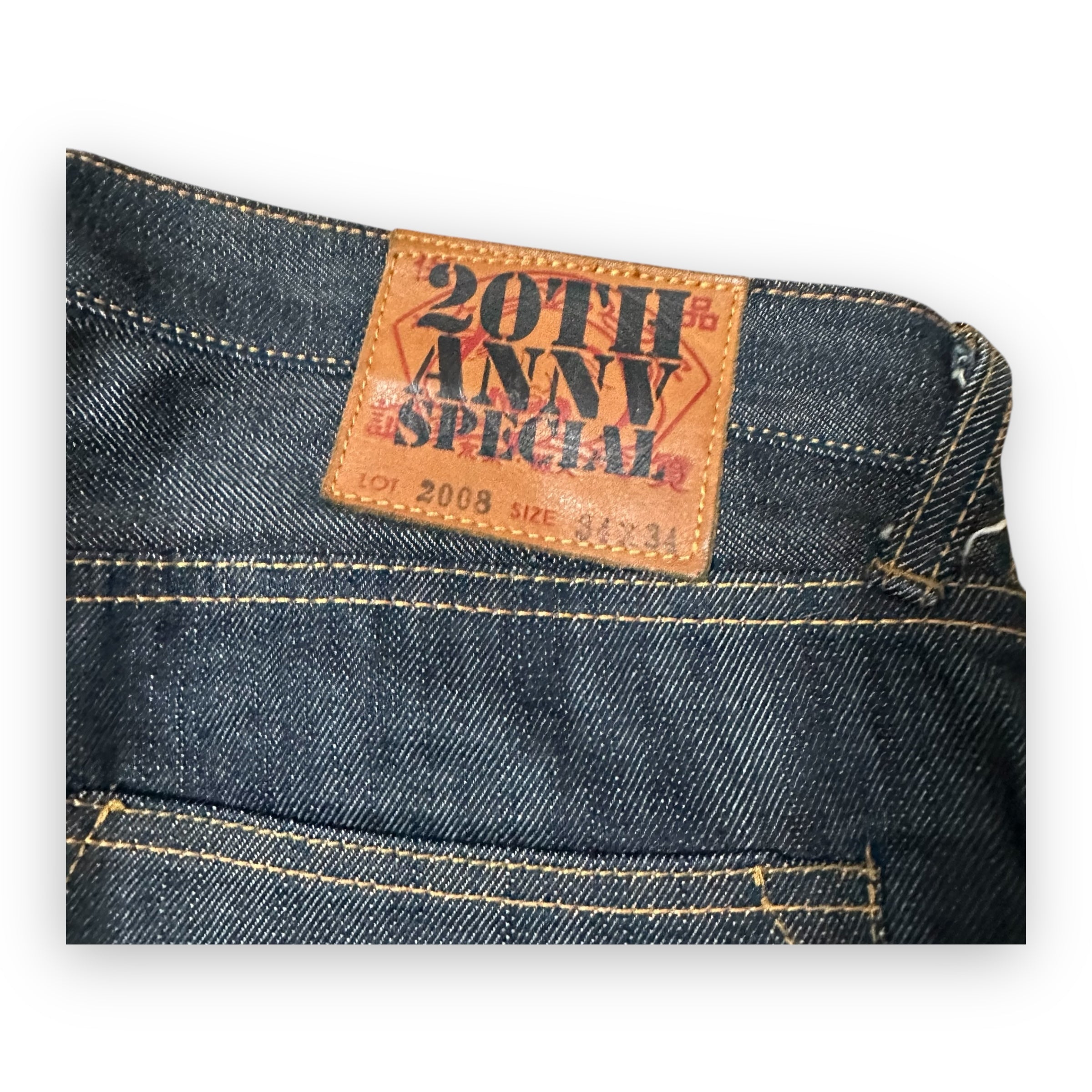 Jeans Evisu Seagull 20th Anny Special Lot 2008