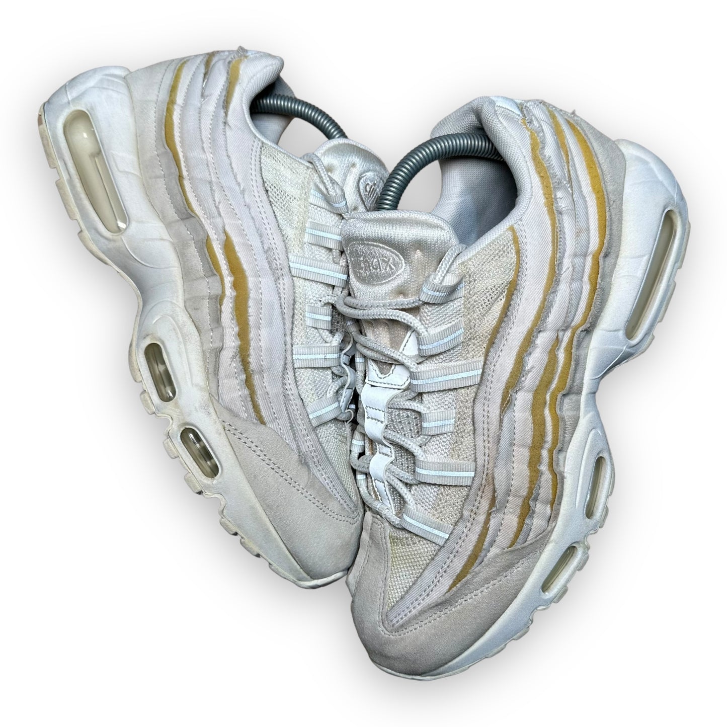 EU42.5 - US9 - UK8 • Air Max 95 Comme des Garcons White