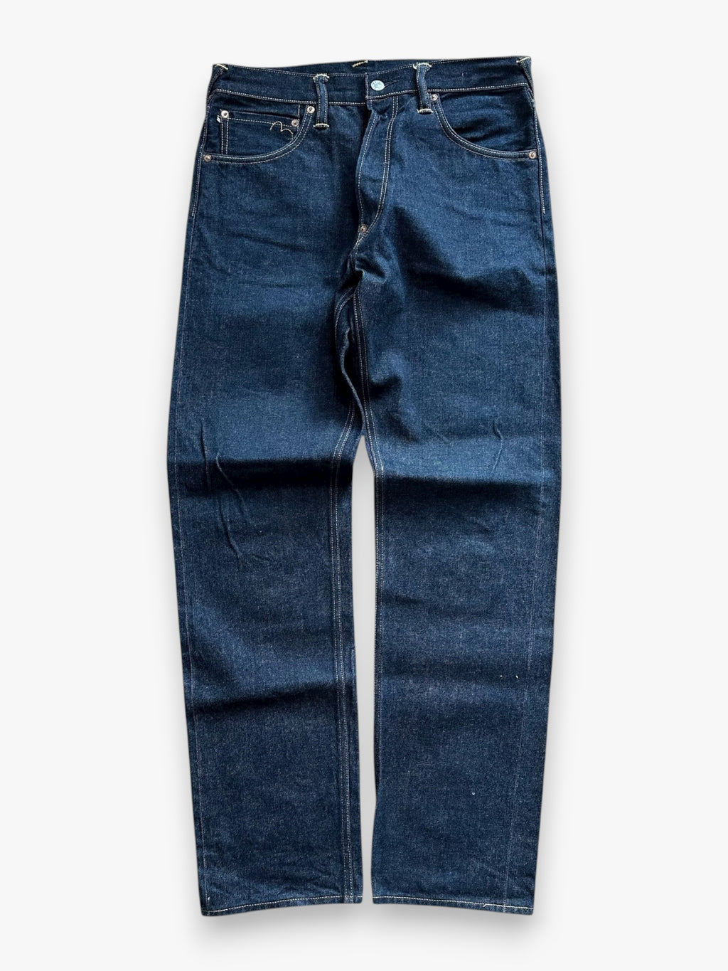 Jeans Evisu Daicock Embroidery Lot 2000 White/Red