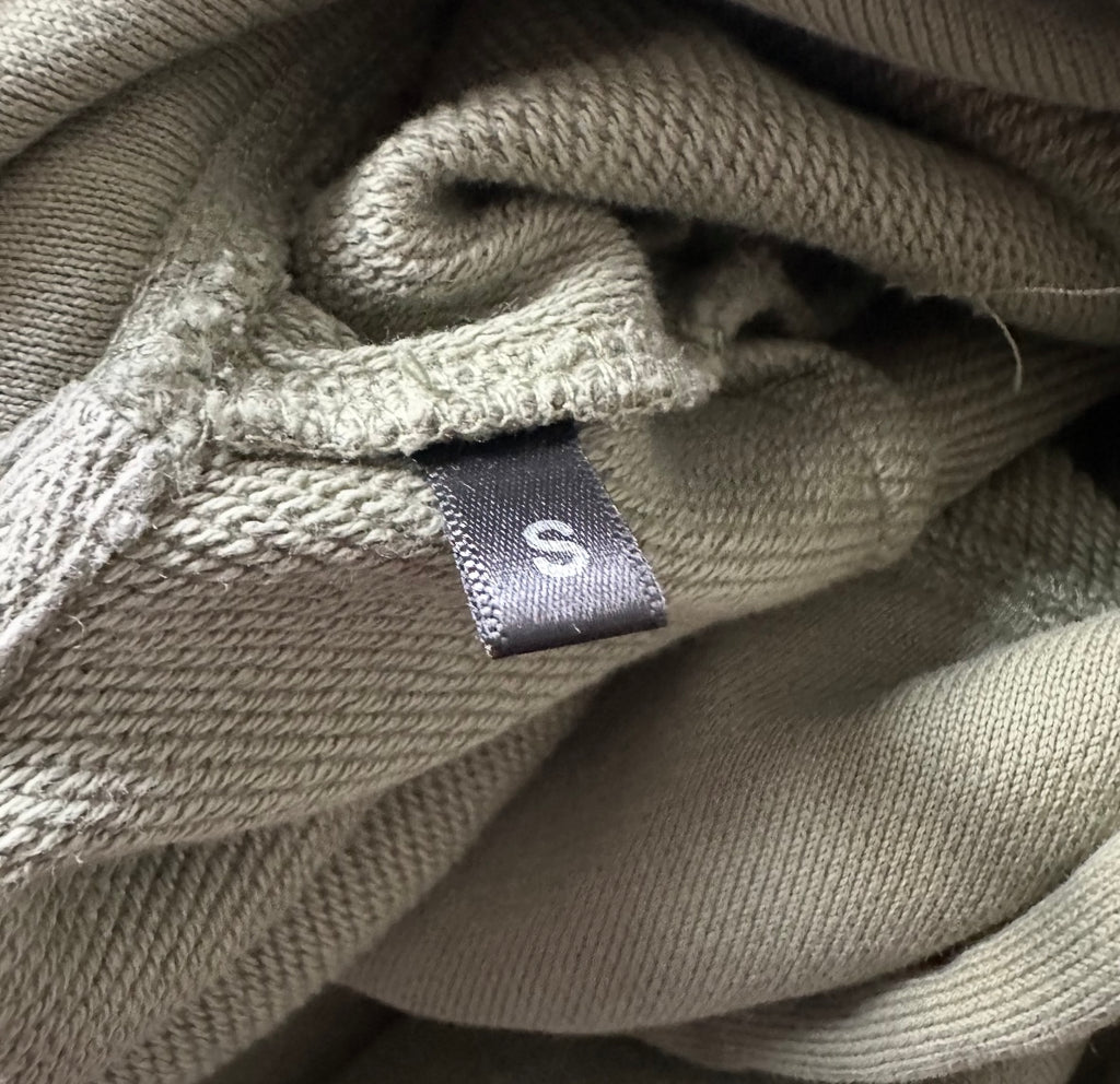 Sweatshirt Hoodie Ami Paris Khaki