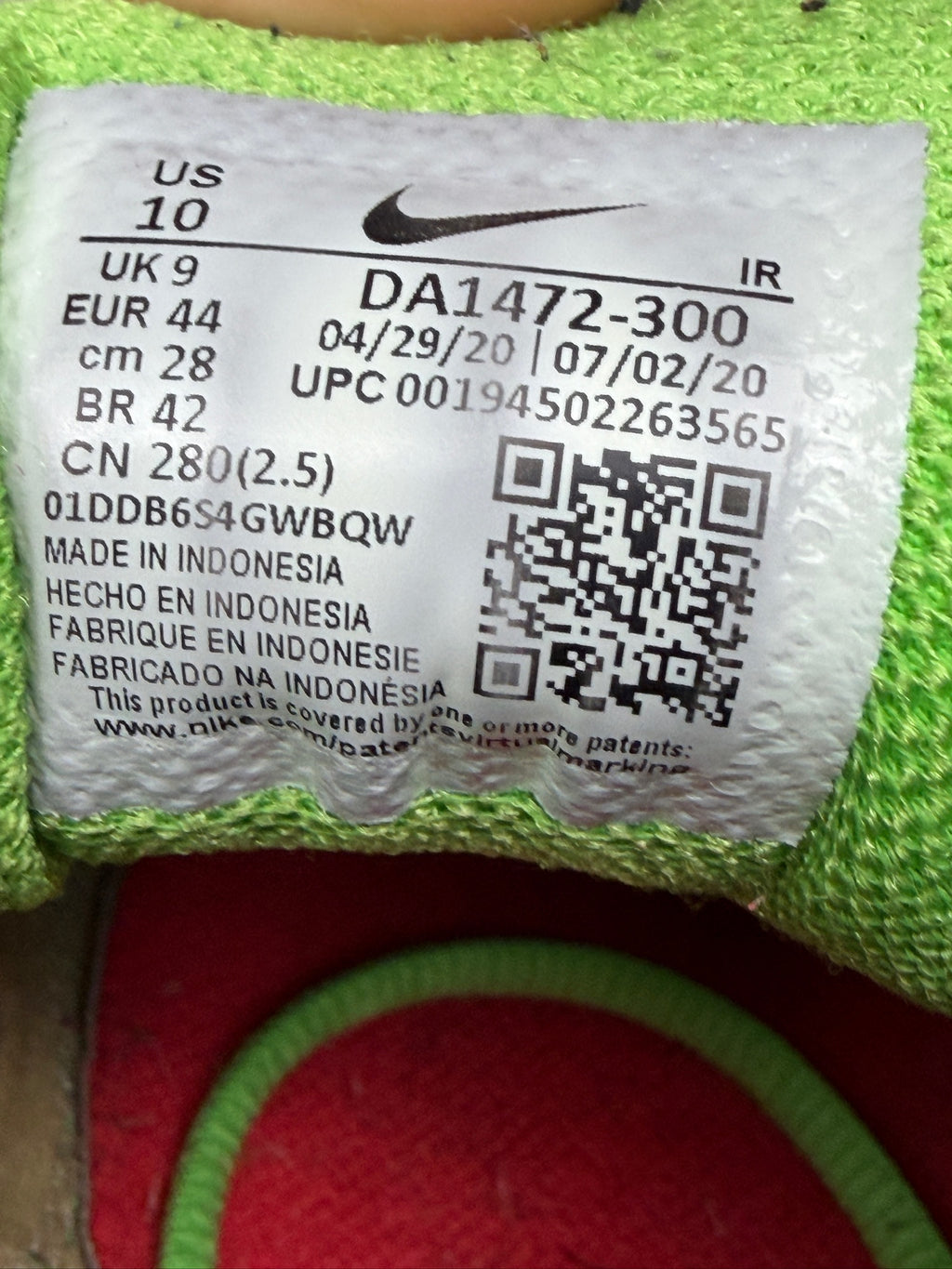 Air Max Plus TN Supreme Green