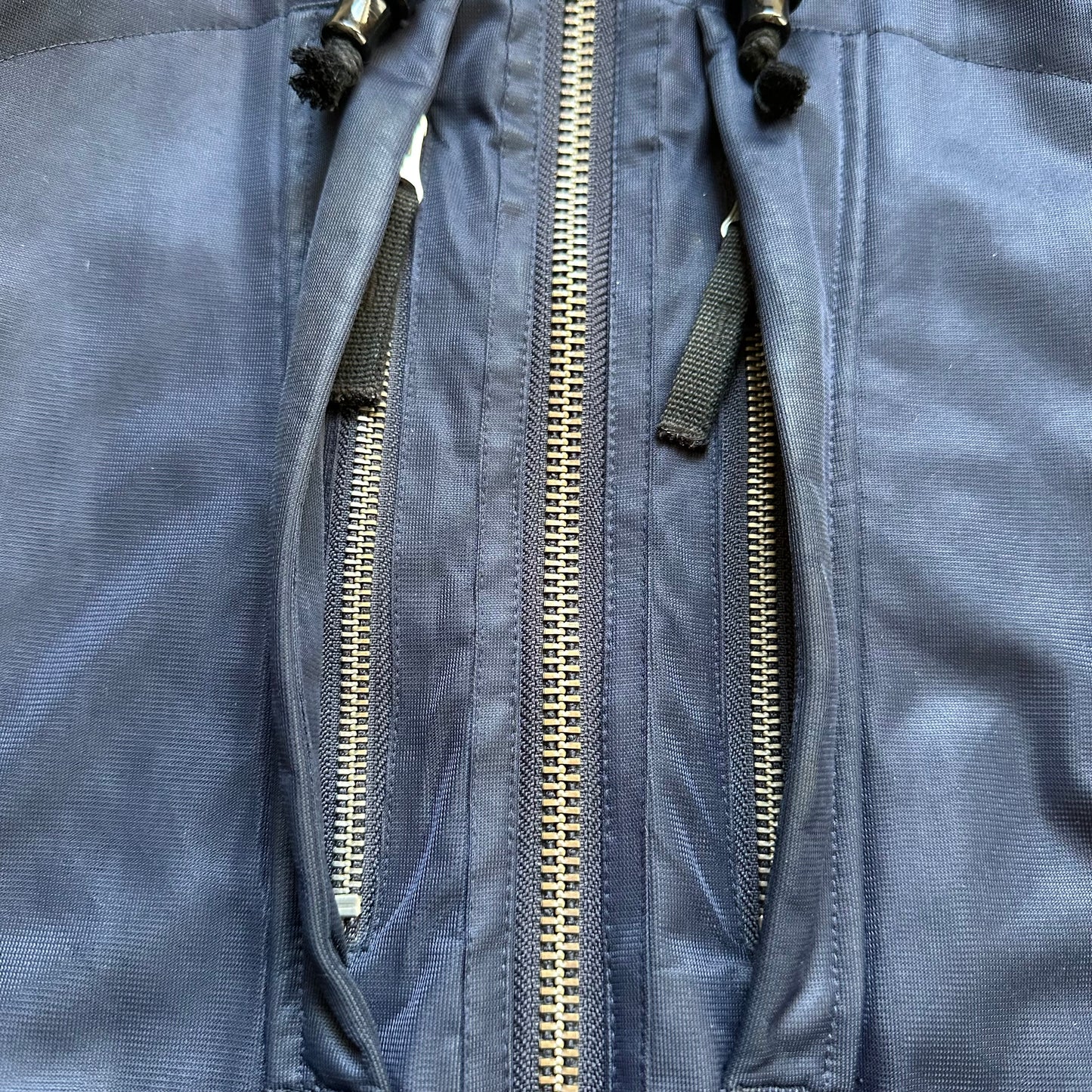 Jacket Stone Island Thick Nylon Membrane Navy AW09 (M)